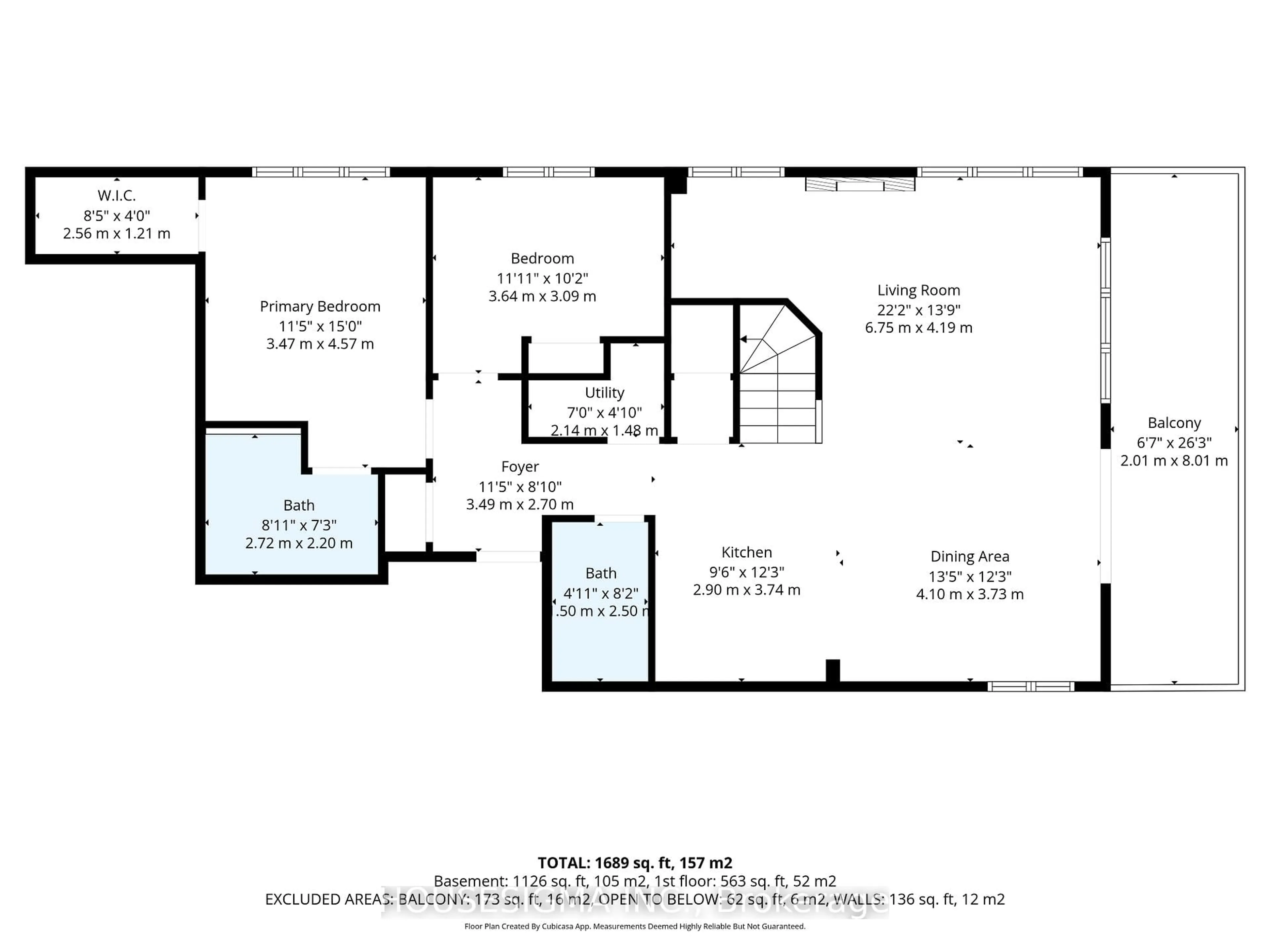 Floor plan for 23 Stumpf St #309, Centre Wellington Ontario N0B 1S0
