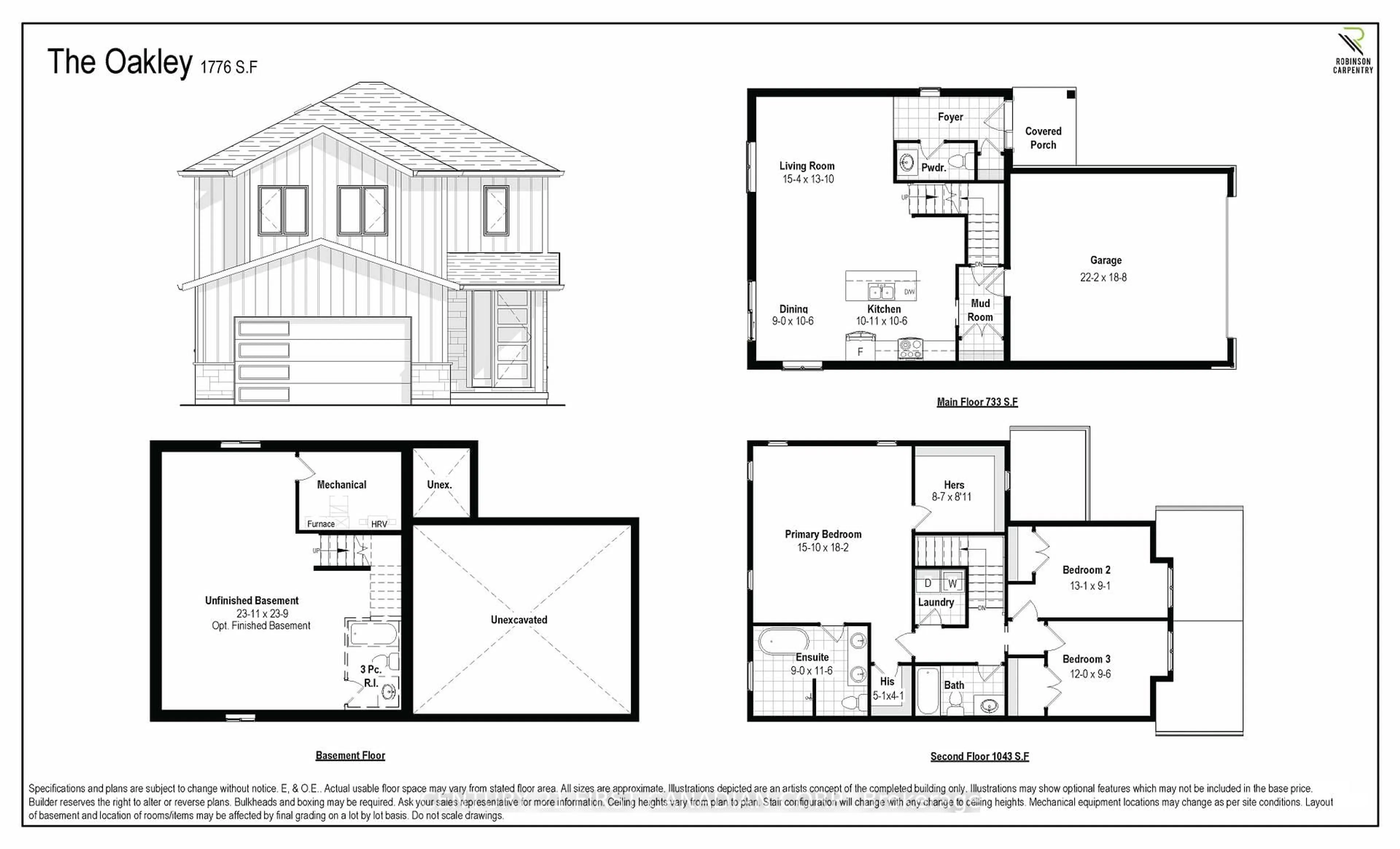 Floor plan for 122 Addison Ave, Lucan Biddulph Ontario N0M 2J0