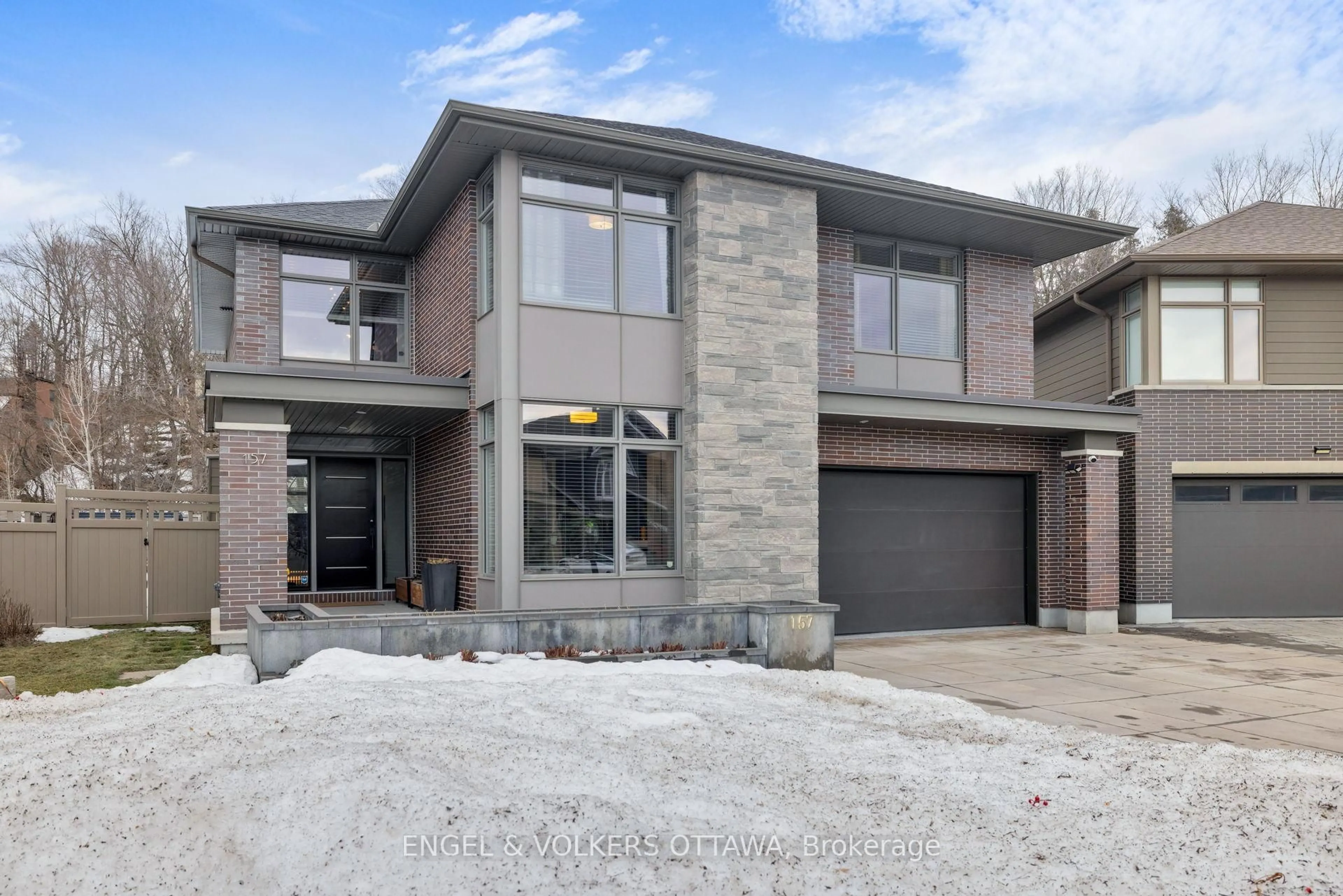 Home with brick exterior material, street for 157 Avro Circ, Ottawa Ontario K1K 4K7