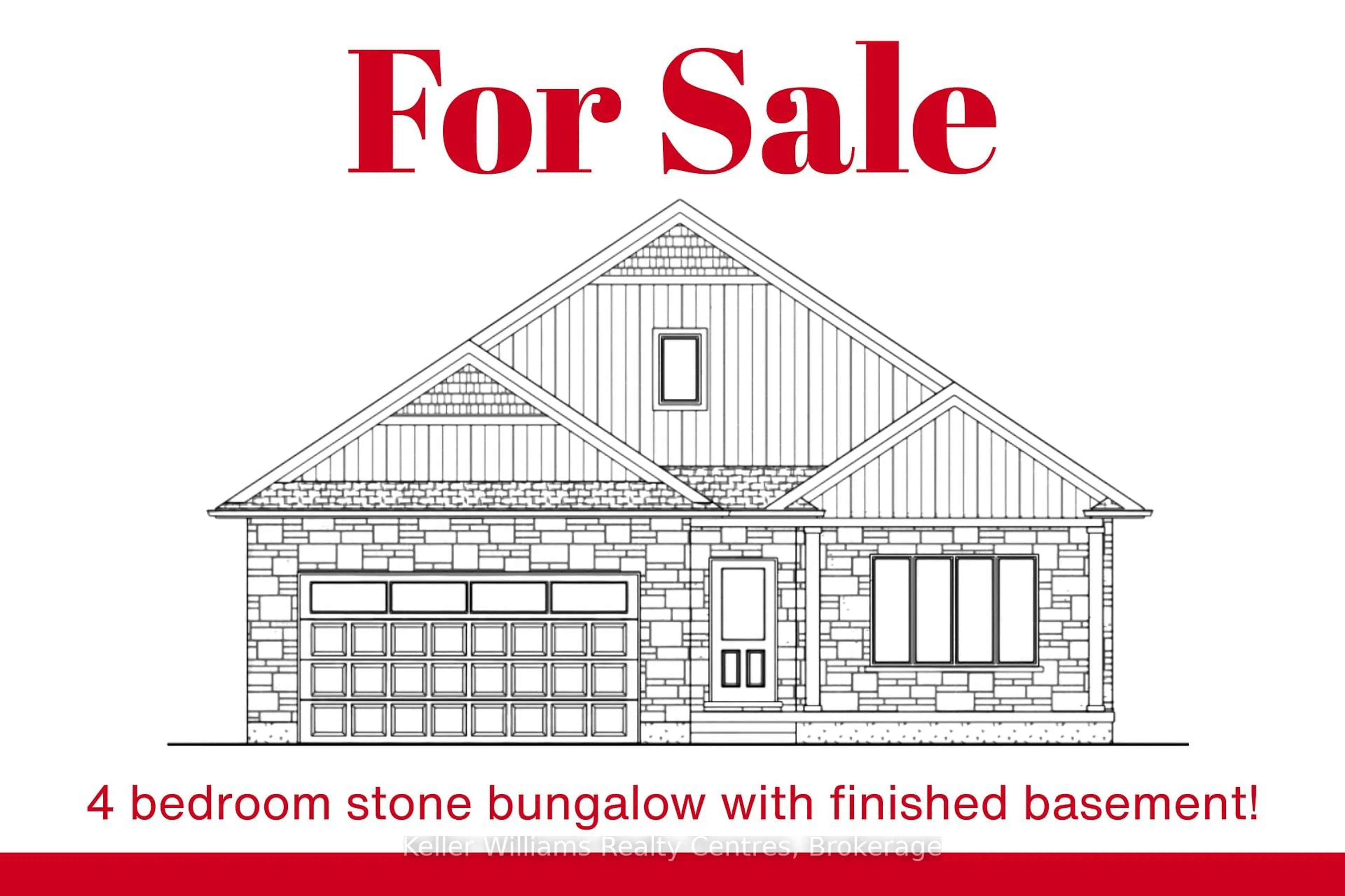 Home with brick exterior material, building for Lot 91 22nd Avenue A, Hanover Ontario N4N 0C6