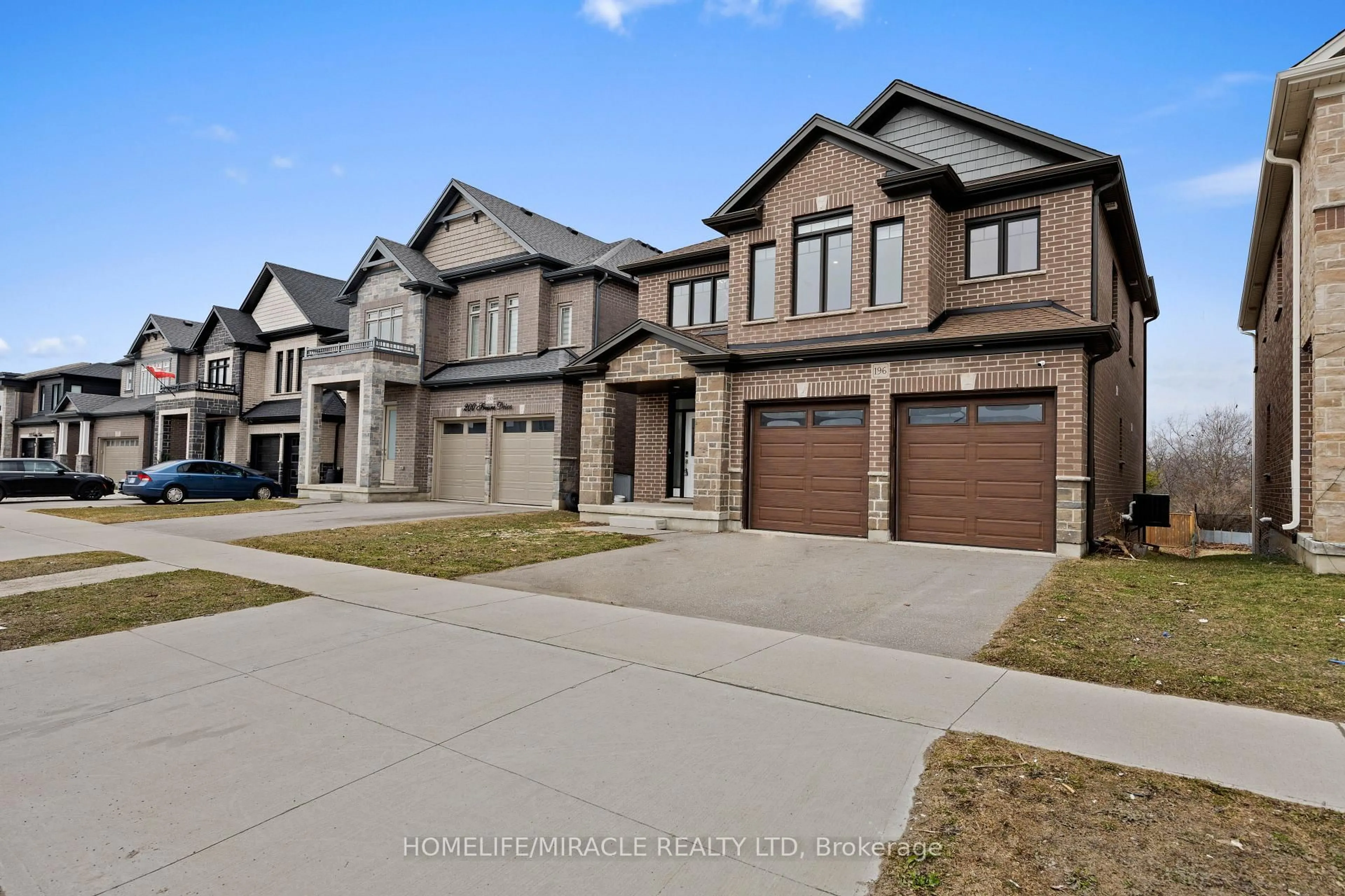 Home with brick exterior material, street for 196 Freure Dr, Cambridge Ontario N1S 0A9