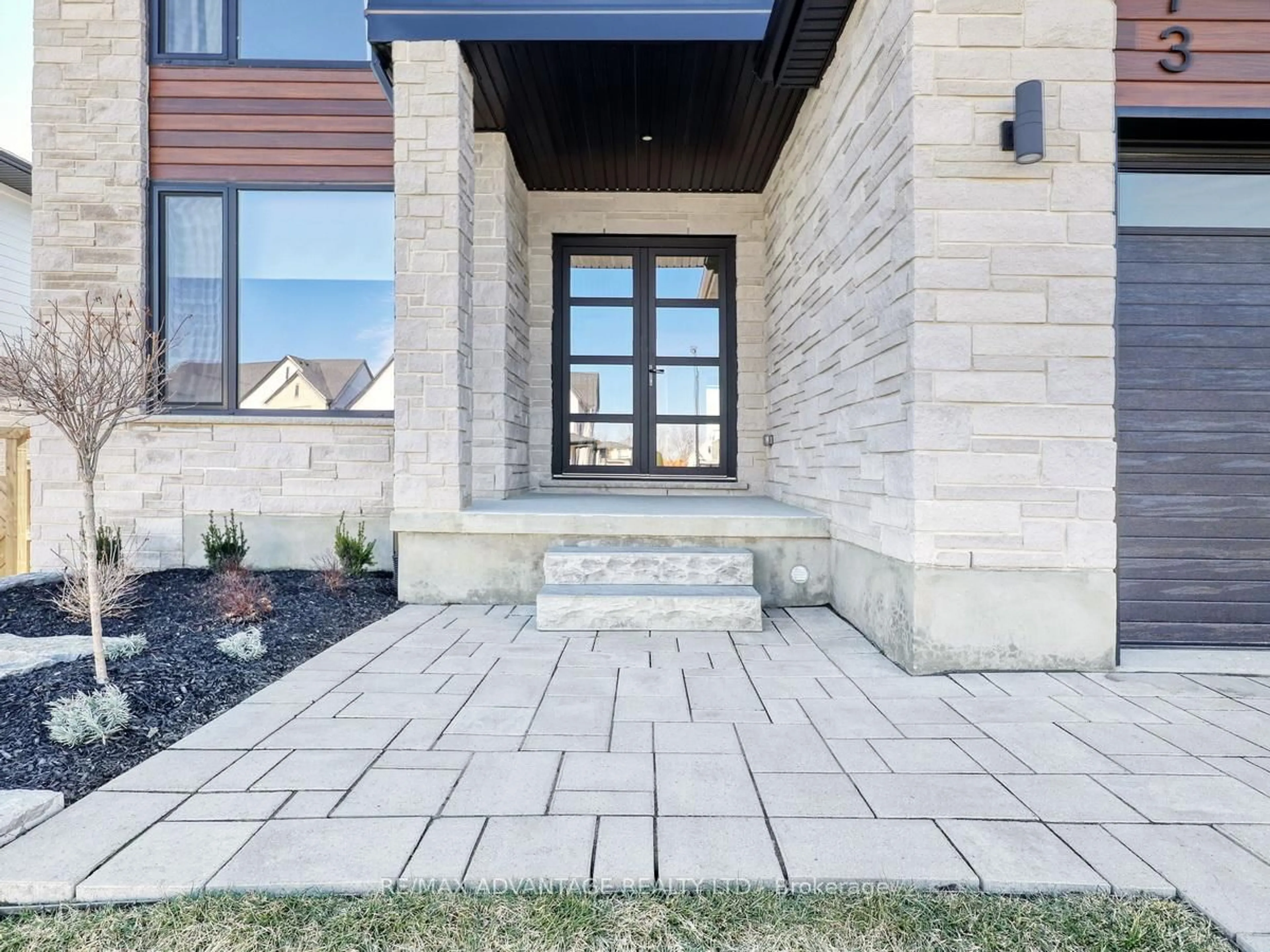 Home with brick exterior material, street for 73 Crestview Dr, Middlesex Centre Ontario N0L 1P0