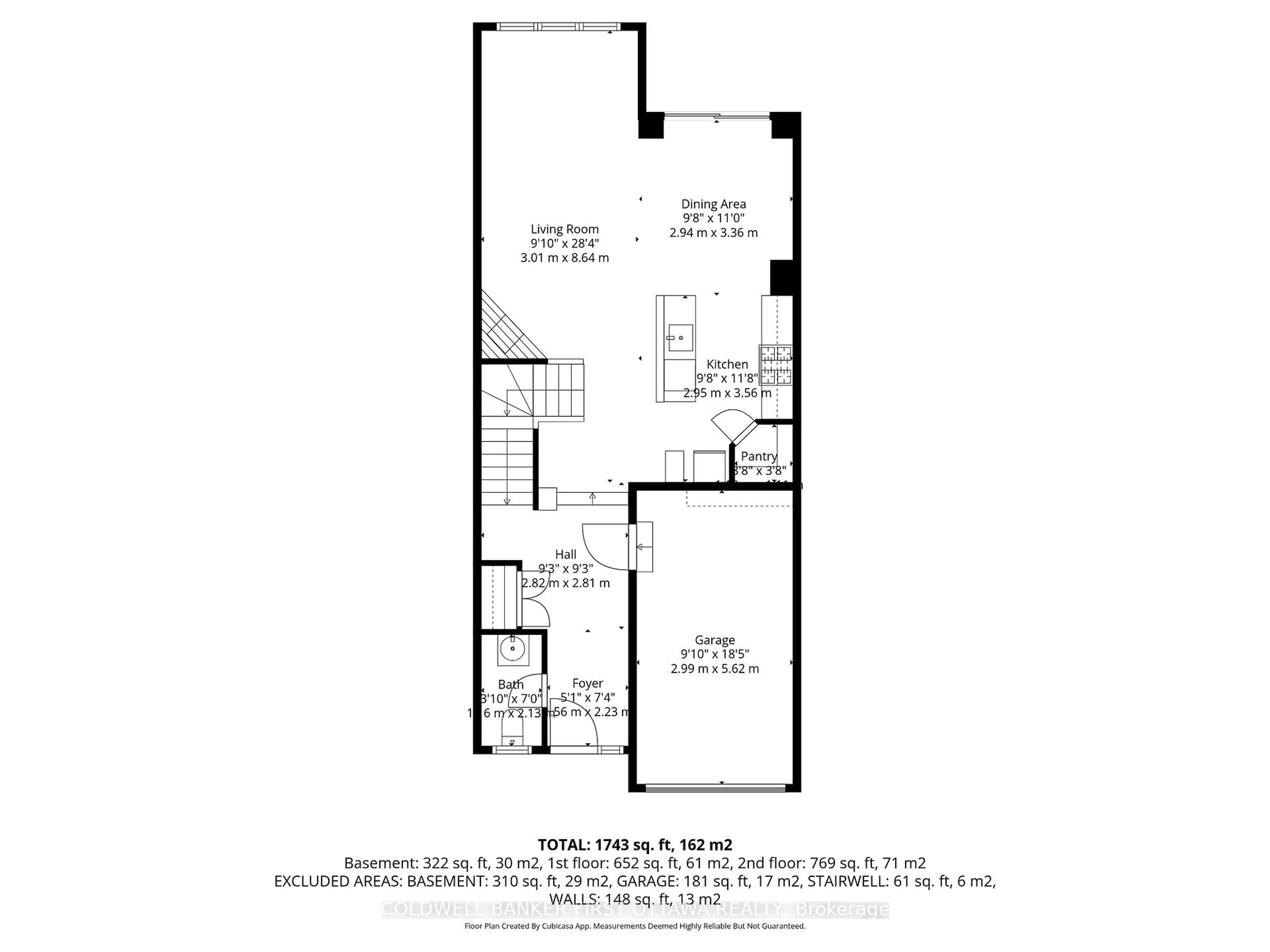 Floor plan for 534 Cherokee Way, Stittsville Ontario K2S 0H4
