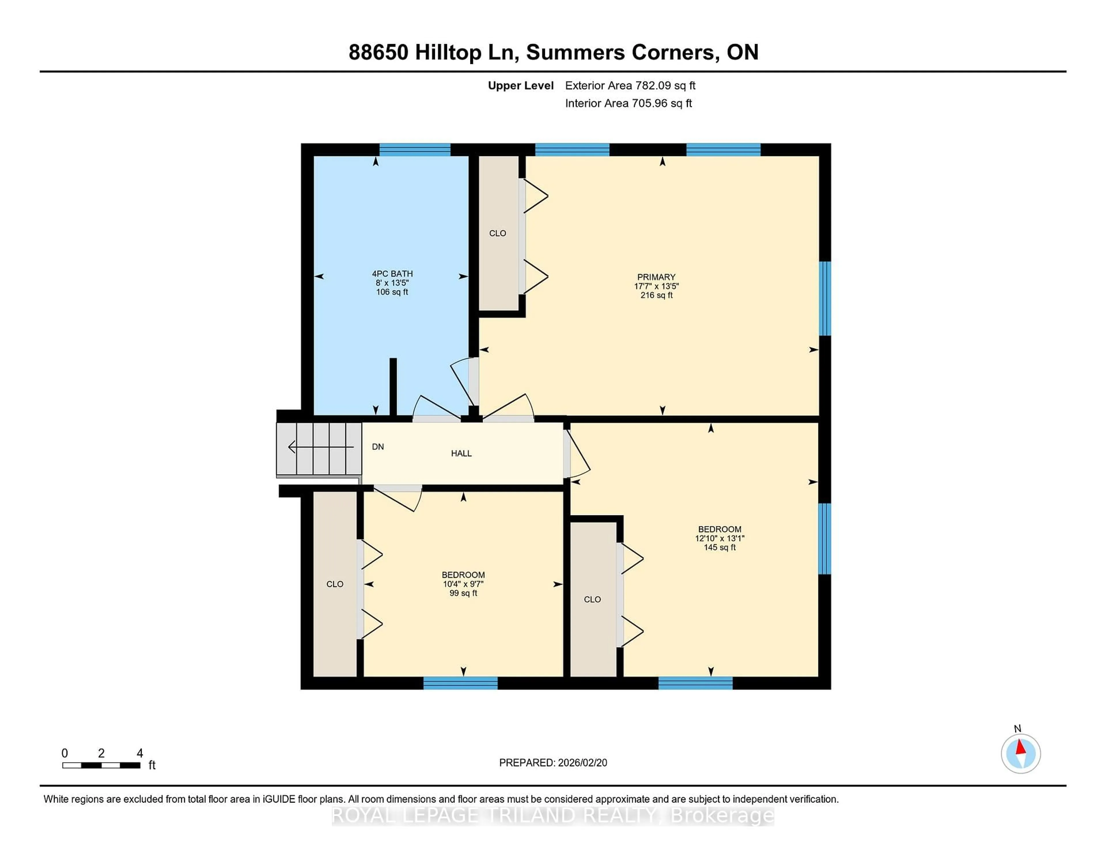 Floor plan for 4 Grace Crt, Bayham Ontario N0J 1T0