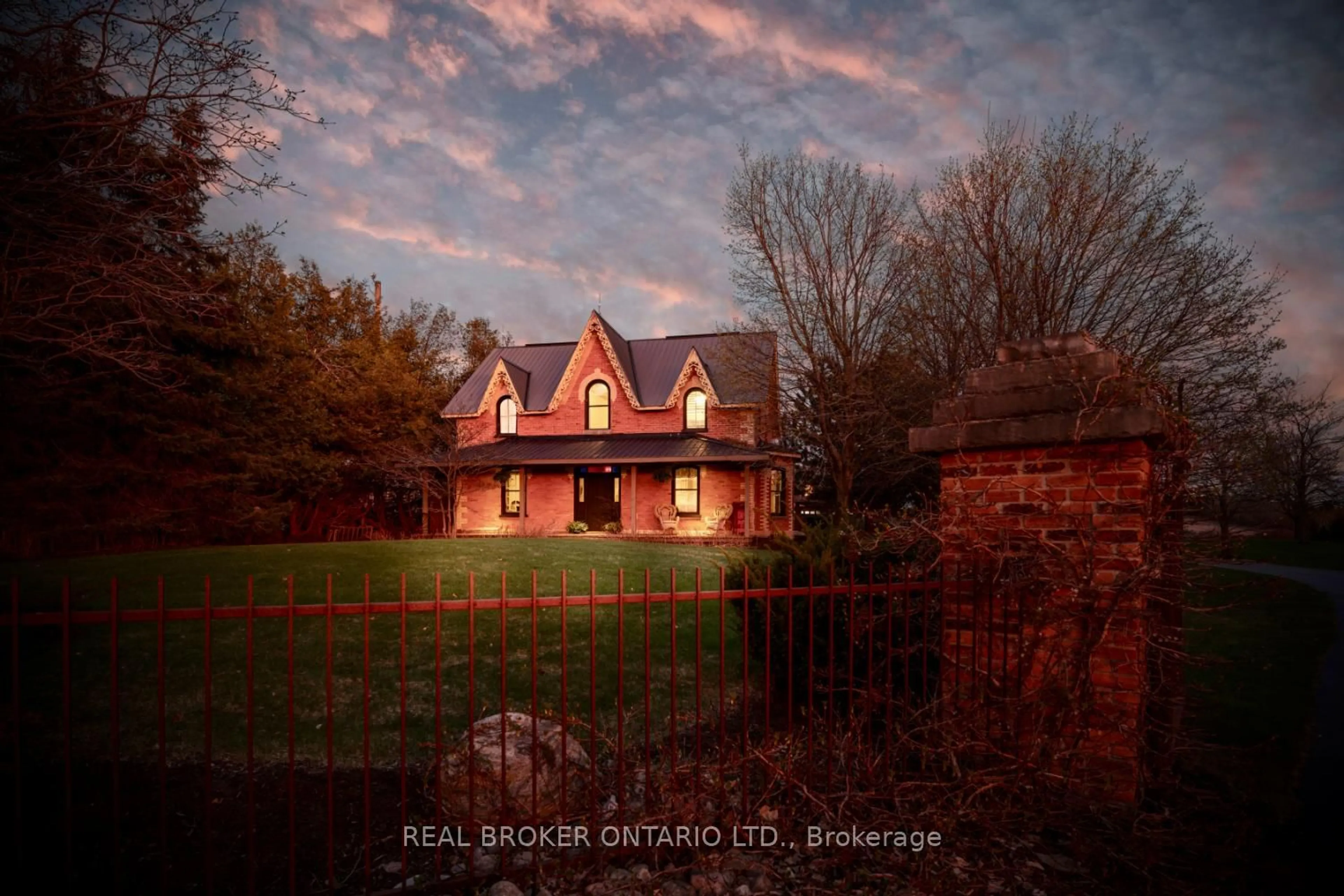 A pic from outside/outdoor area/front of a property/back of a property/a pic from drone, building for 832 Highway 7A, Kawartha Lakes Ontario L0A 1A0