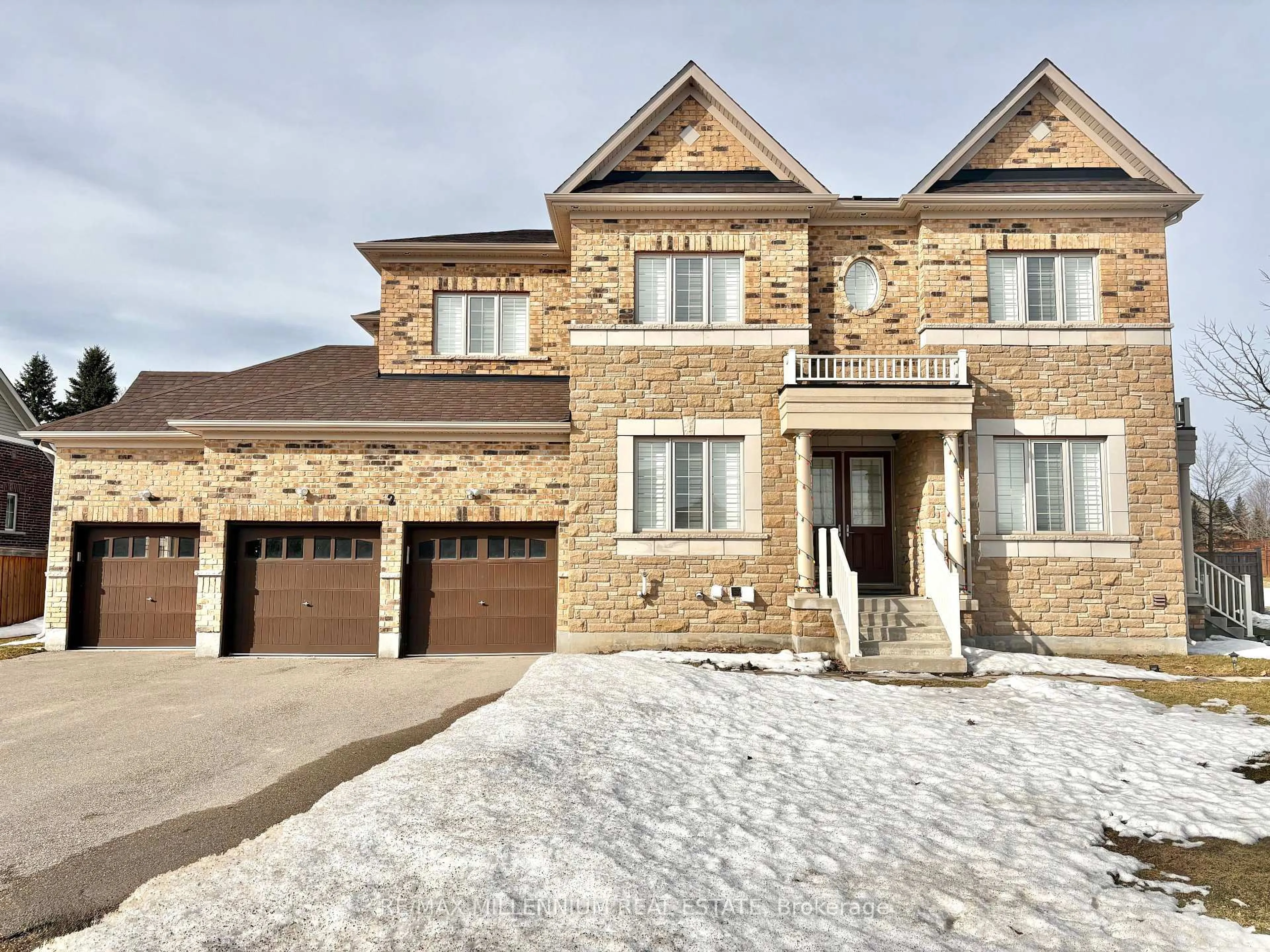 Home with brick exterior material, street for 2 Anderson Ave, Mono Ontario L9W 6W7