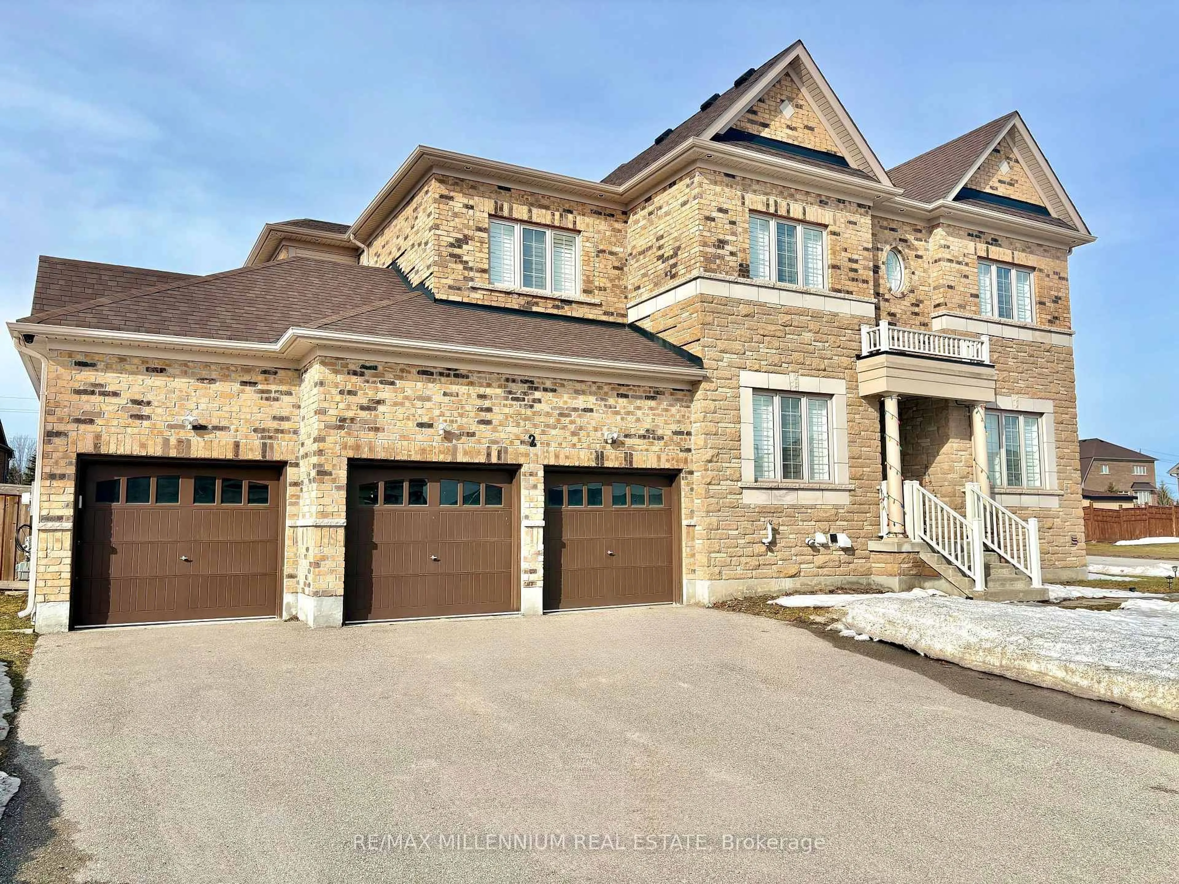 Home with brick exterior material, street for 2 Anderson Ave, Mono Ontario L9W 6W7