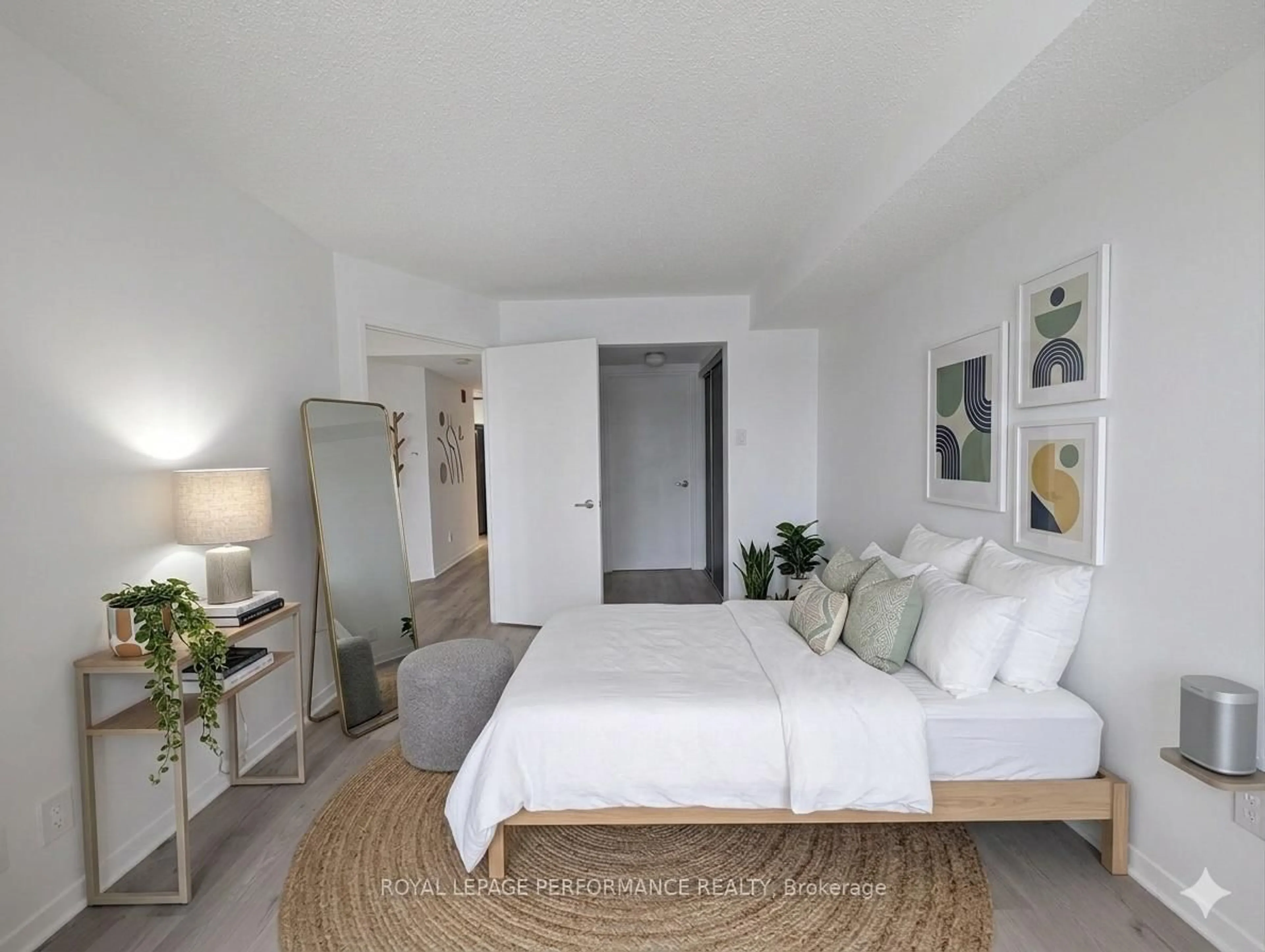 Bedroom with bed, unknown for 45 Holland Ave #102, Ottawa Ontario K1Y 4S3