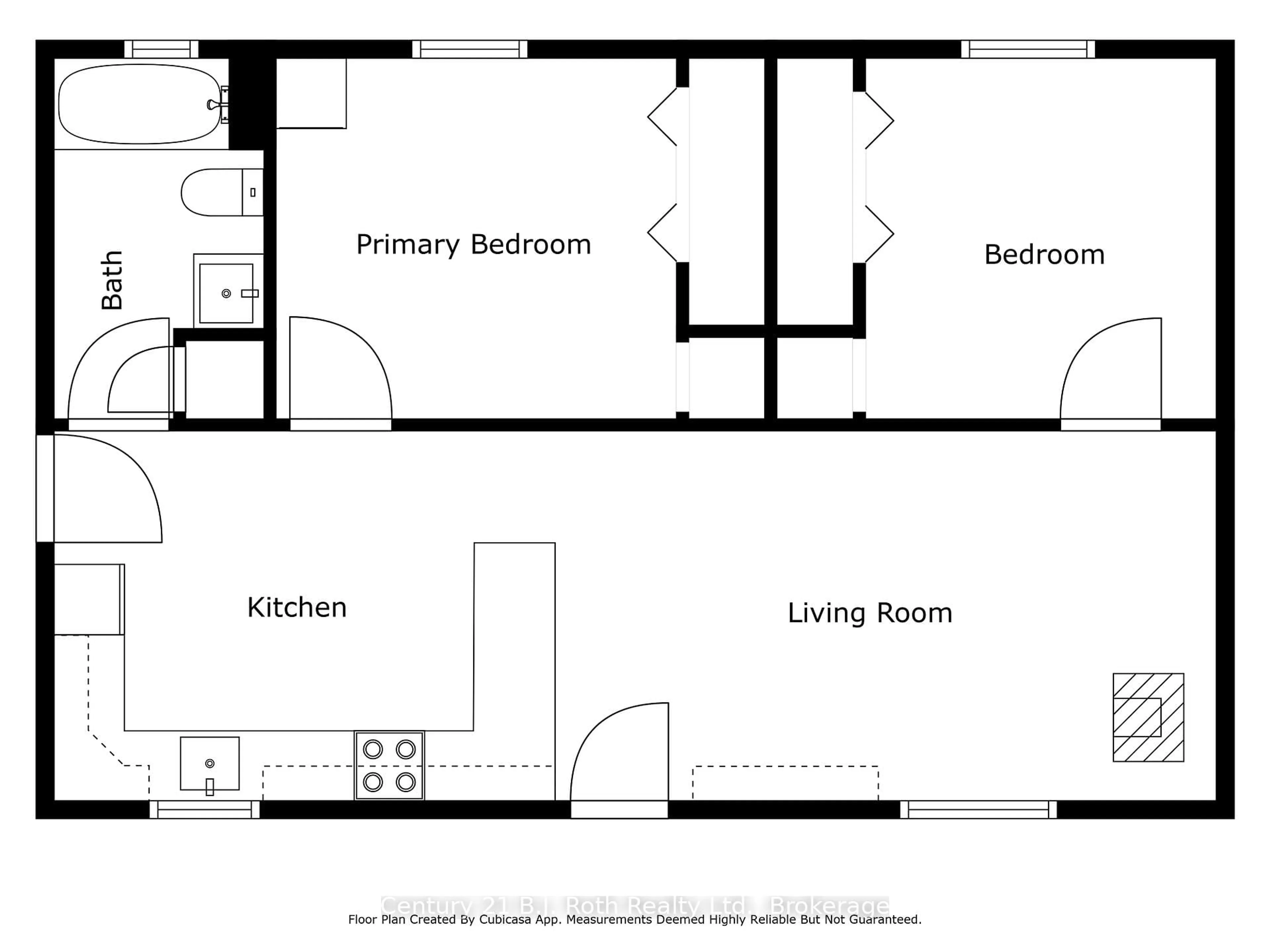 Floor plan for 12664 Haliburton County Road 503 Rd, Highlands East Ontario K0L 2Y0