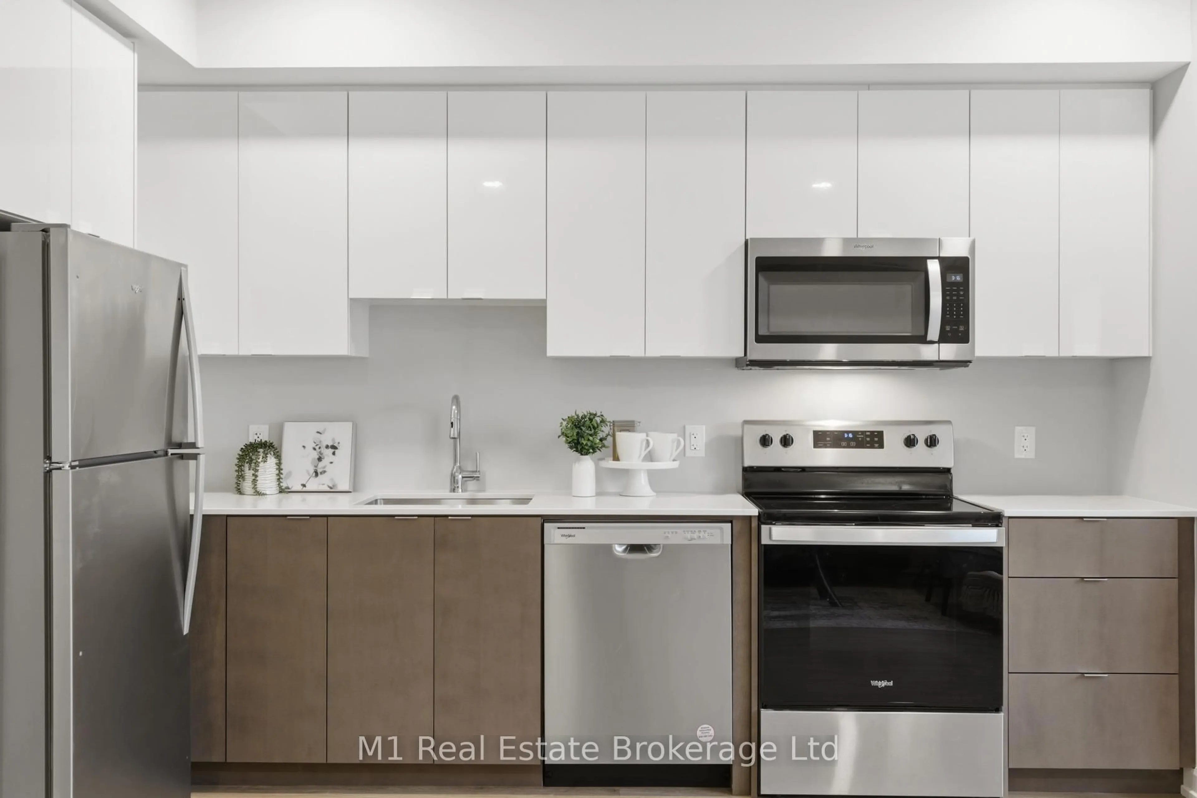 Standard kitchen, unknown for 708 Woolwich St #116, Guelph Ontario N1H 3Z1