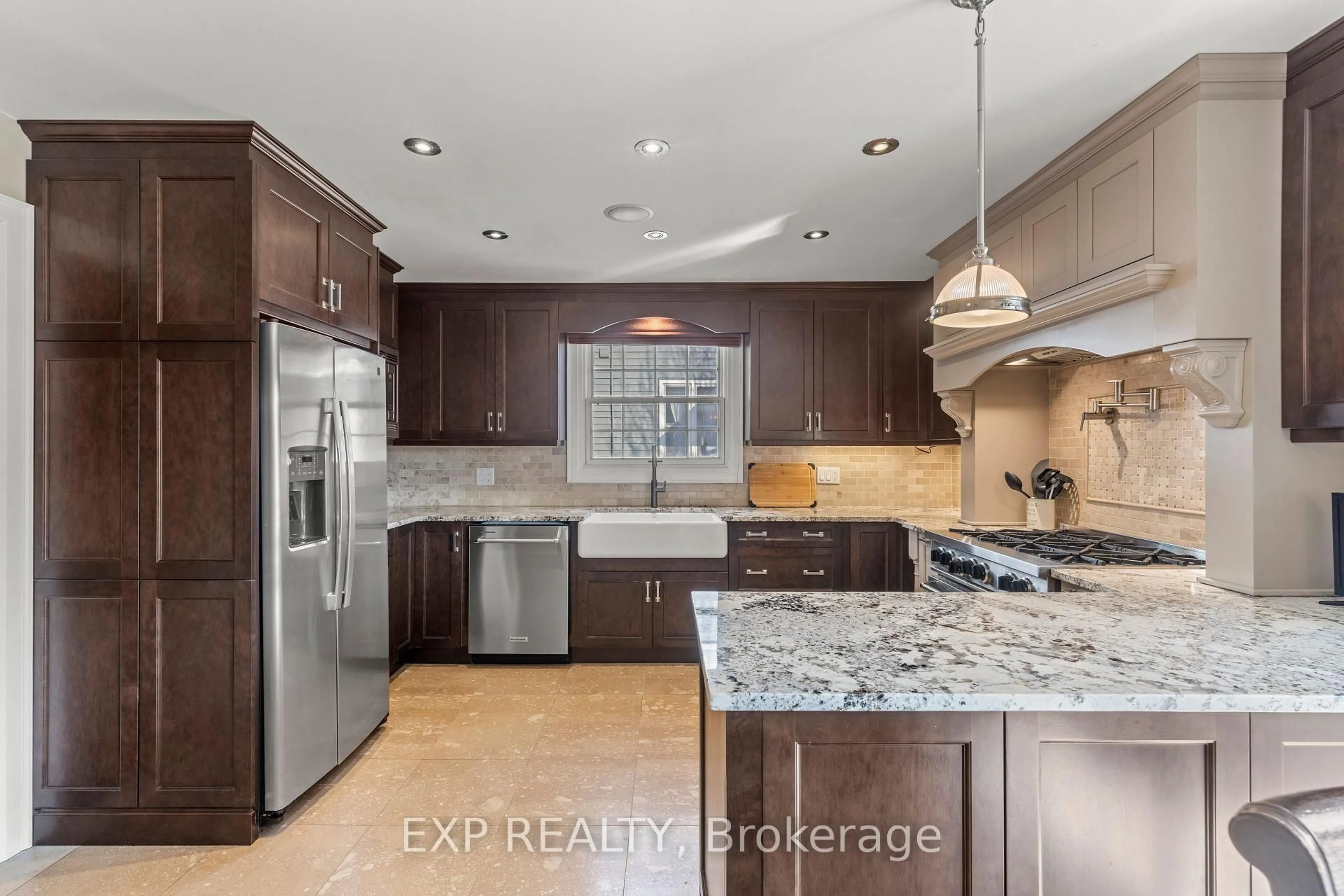 Contemporary kitchen, ceramic/tile floor for 211 Merritt St, Welland Ontario L3C 4T8