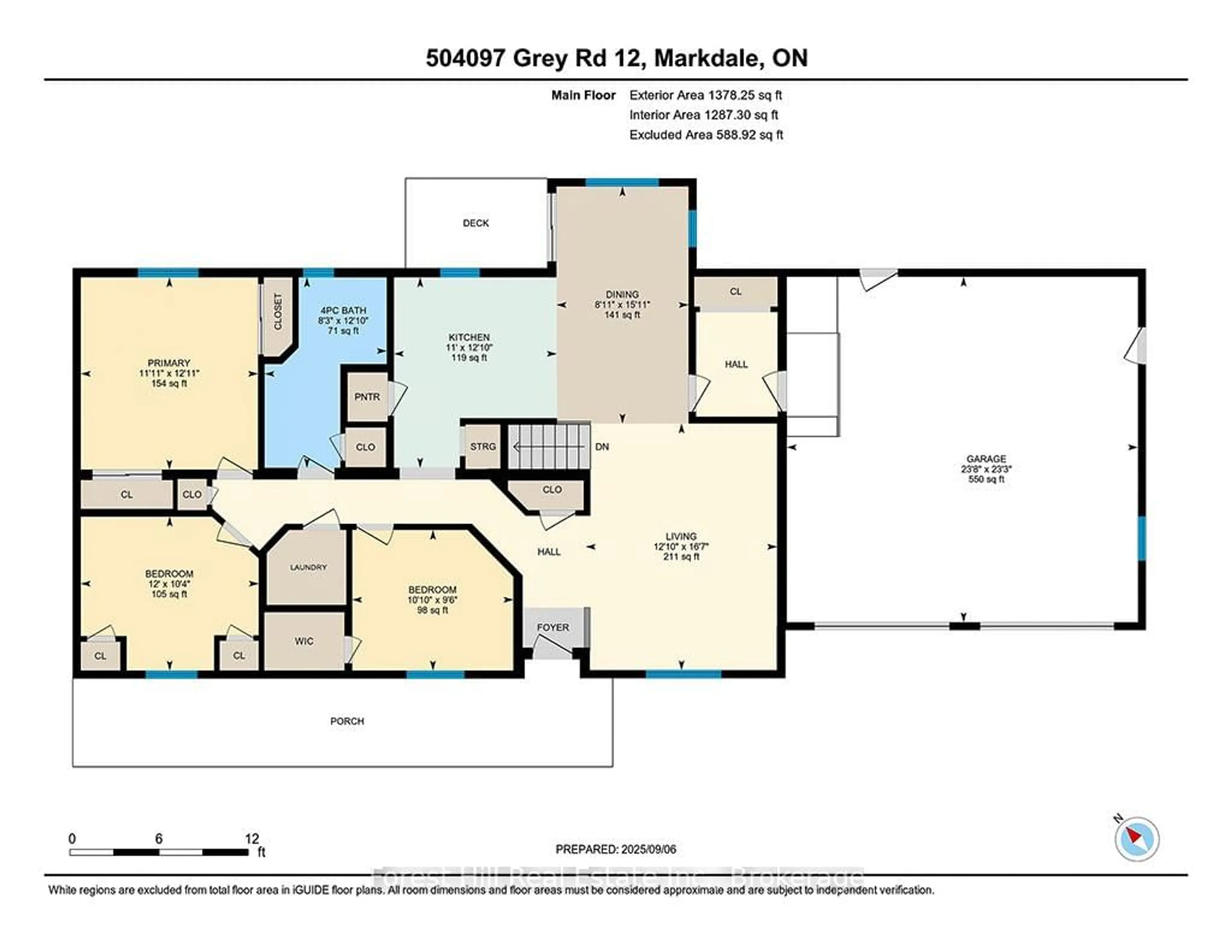 Floor plan for 504097 Grey Road 12, West Grey Ontario N0C 1H0