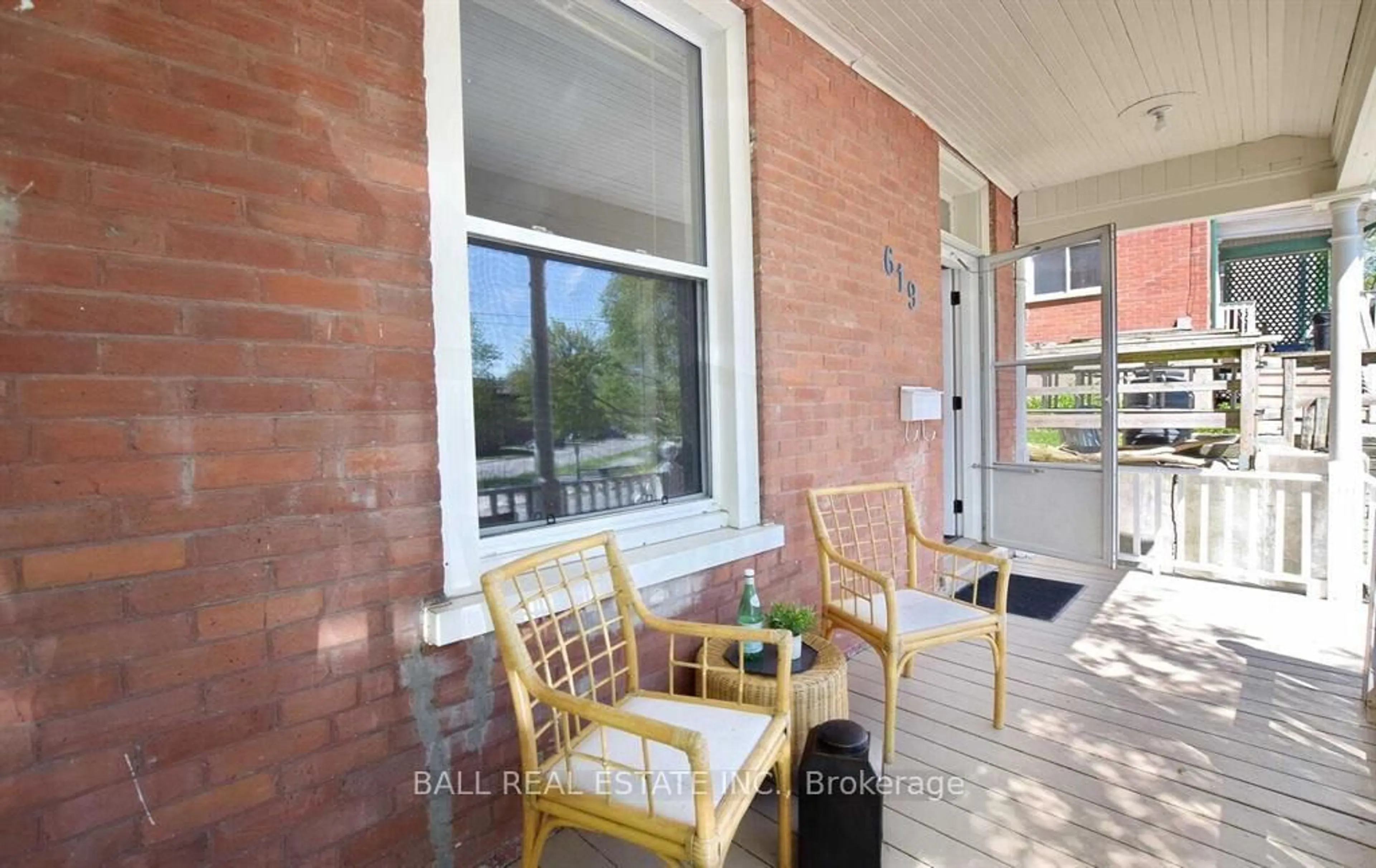 Patio, street for 619 Aylmer St, Peterborough Ontario K9H 3X2