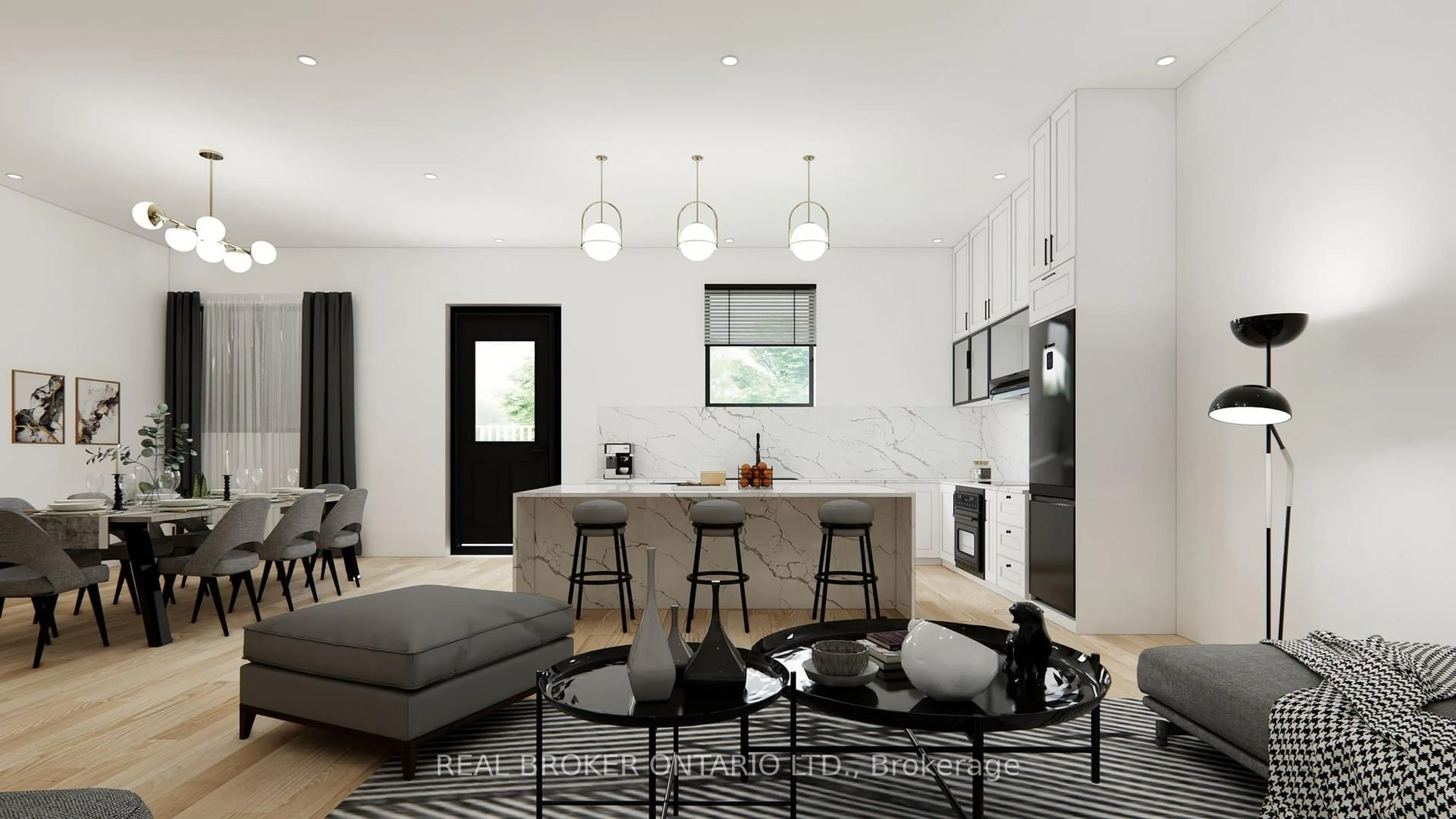 Open concept kitchen, unknown for 157 DAVIS St #1, Southwest Middlesex Ontario N0L 2N0