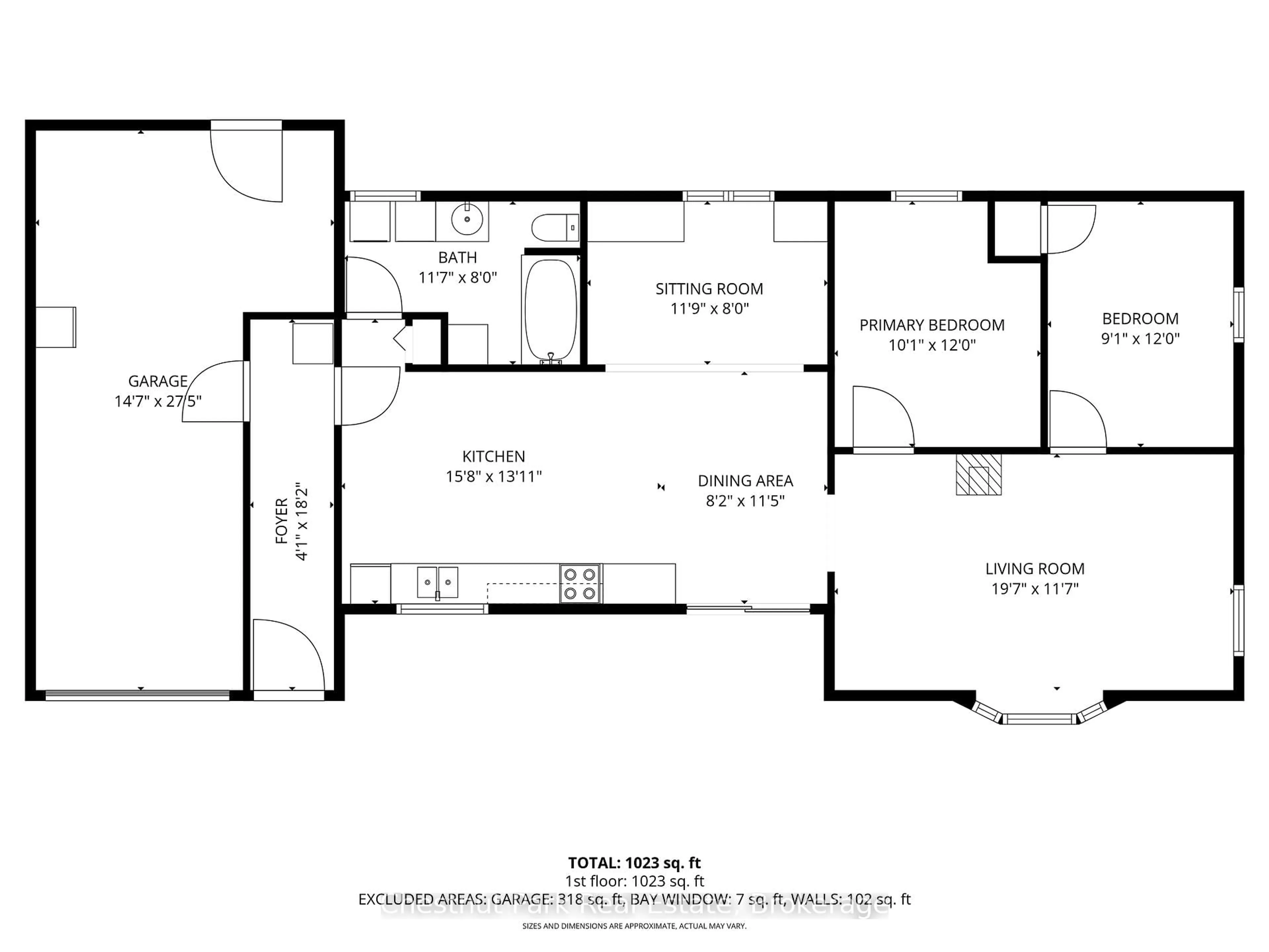 Floor plan for 187 Warner Bay Rd, Northern Bruce Peninsula Ontario N0H 2R0