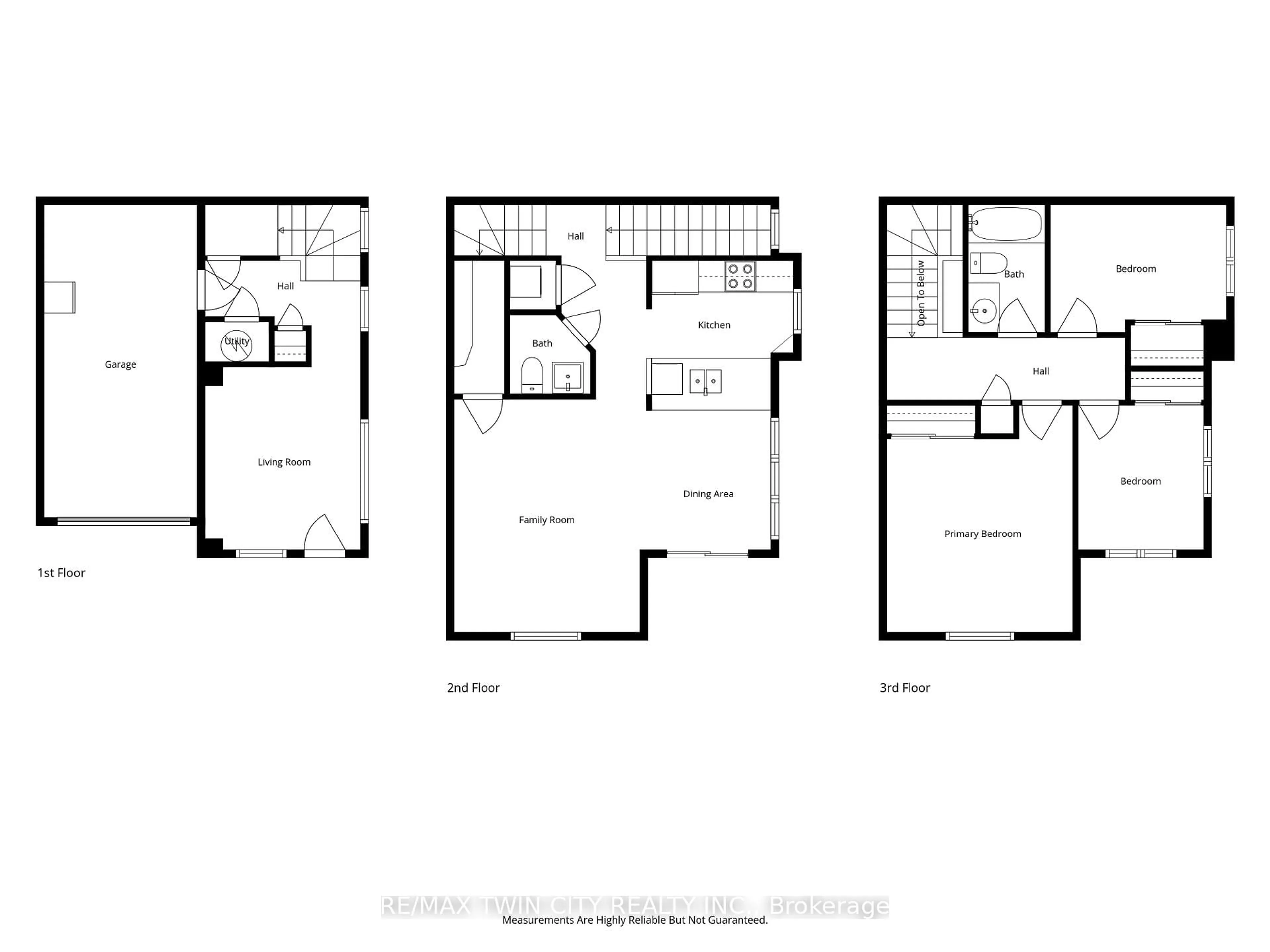Floor plan for 310 Fall Fair Way, Hamilton Ontario L0R 1C0