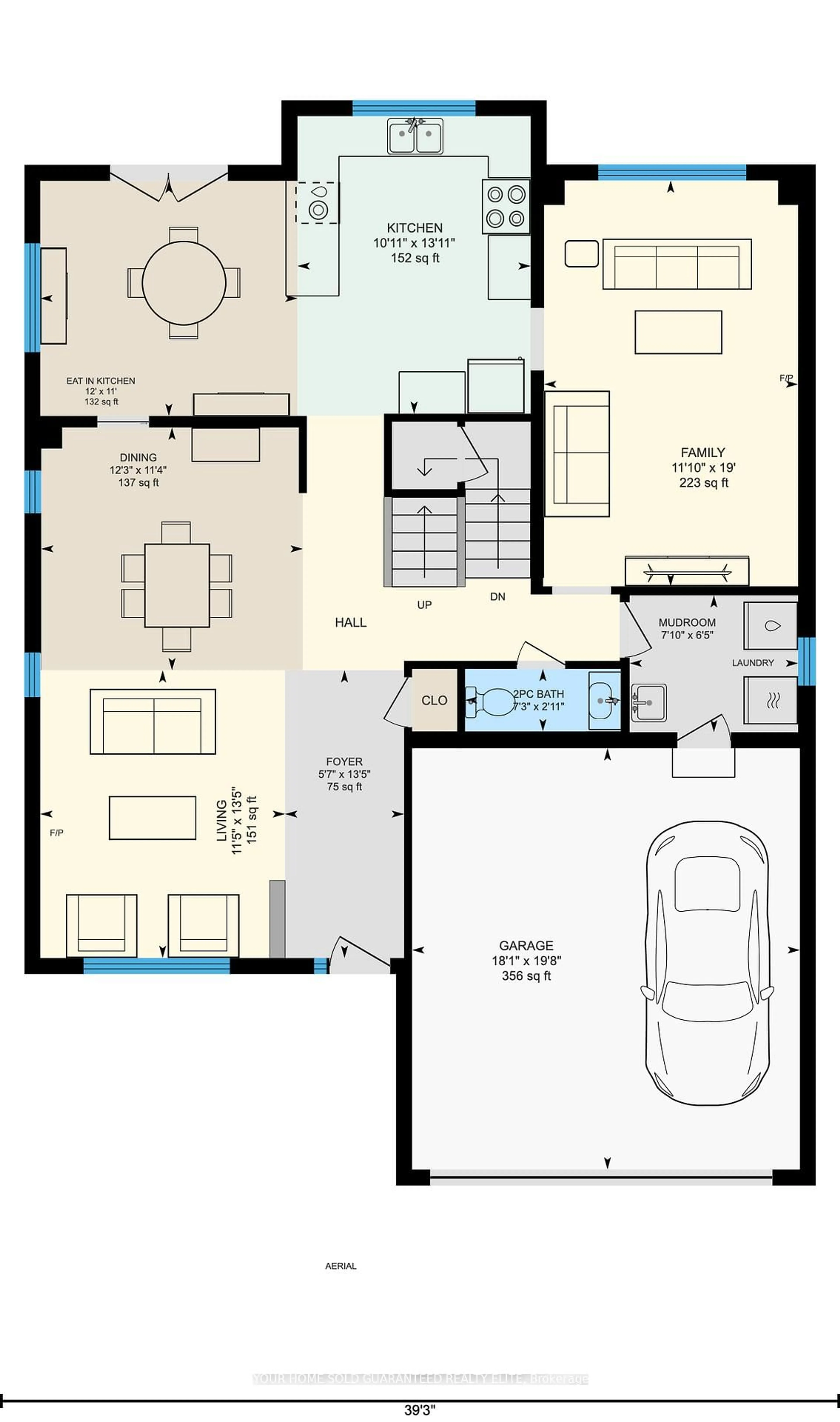 Floor plan for 17 Heathcote Crt, Grimsby Ontario L3M 0A6