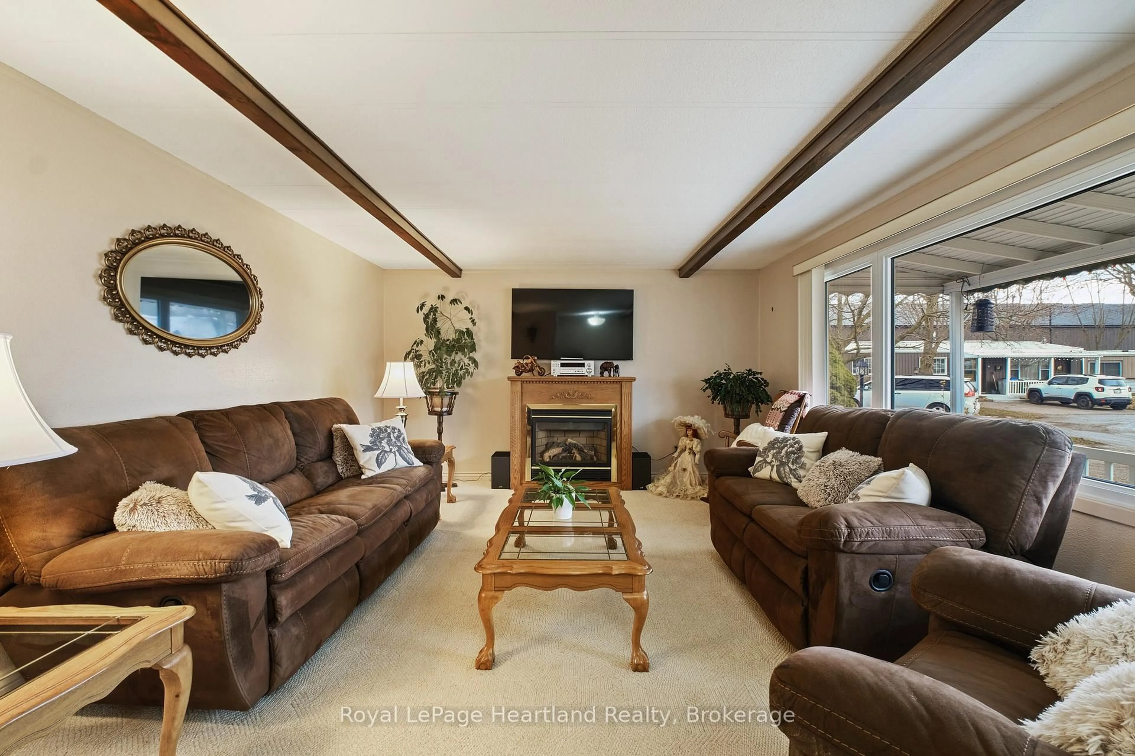 Living room with furniture, unknown for 13 Cypress Point Cres, South Huron Ontario N0M 1T0