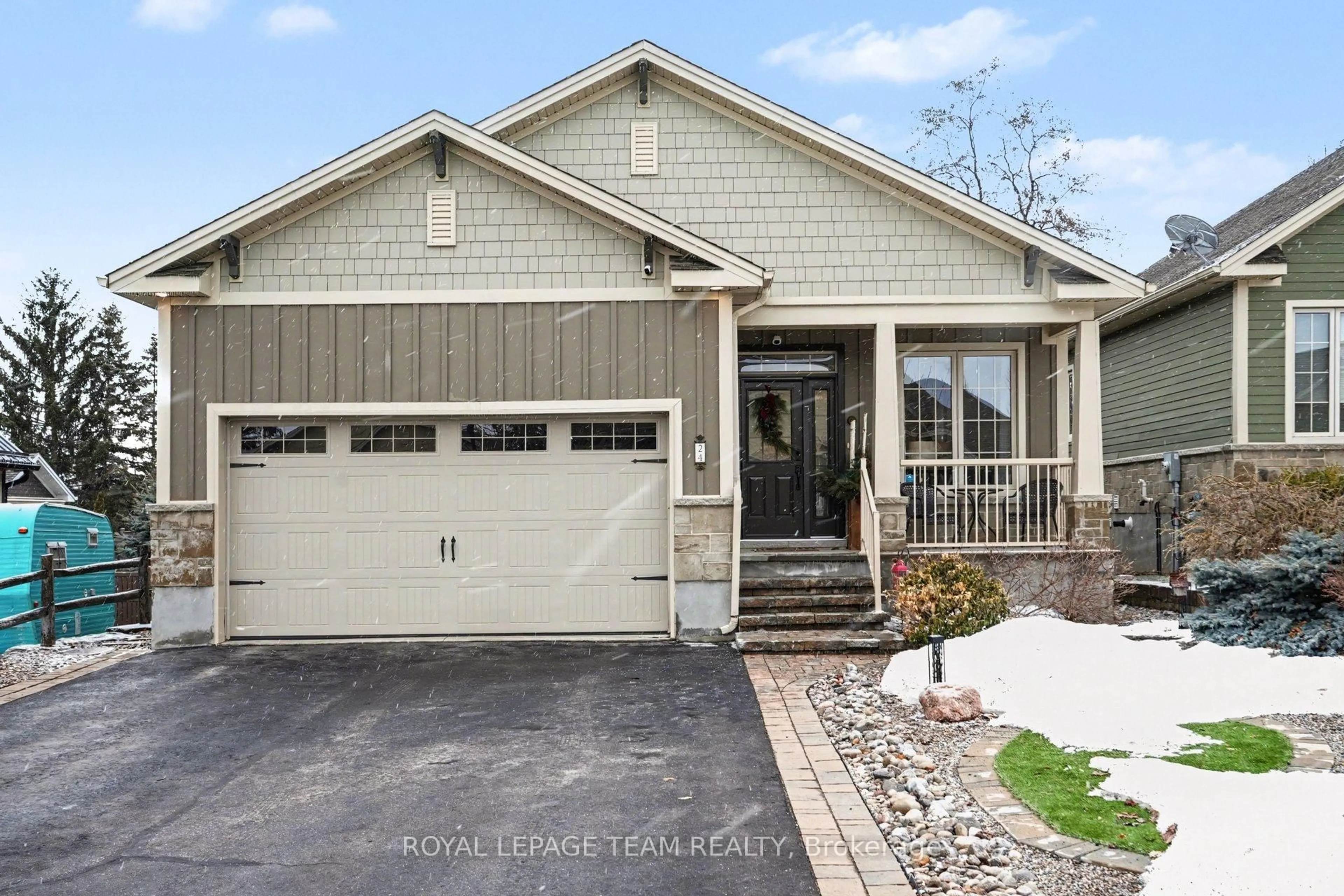 Home with brick exterior material, street for 24 Galens Way, North Grenville Ontario K0G 1J0