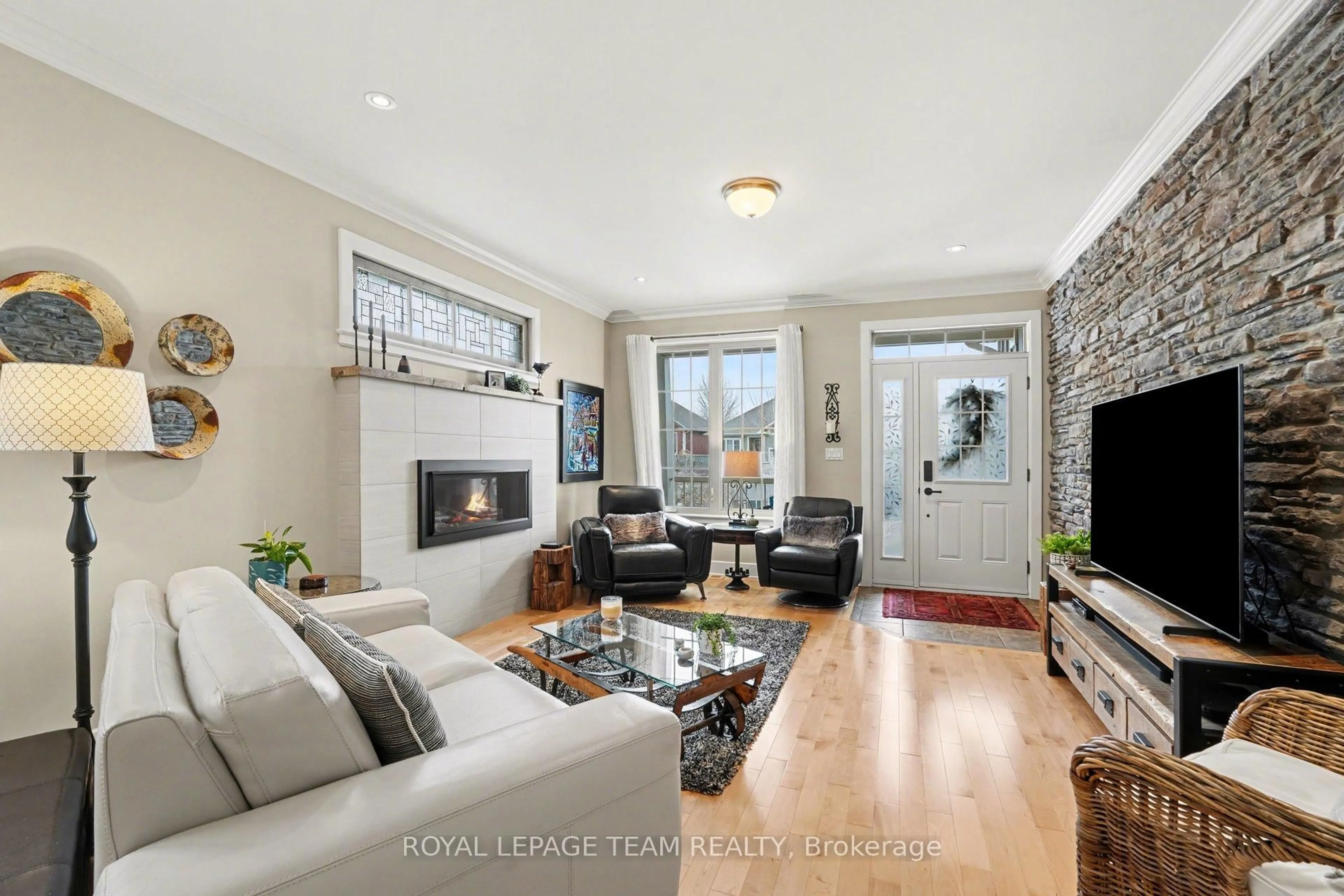 Living room with furniture, unknown for 24 Galens Way, North Grenville Ontario K0G 1J0