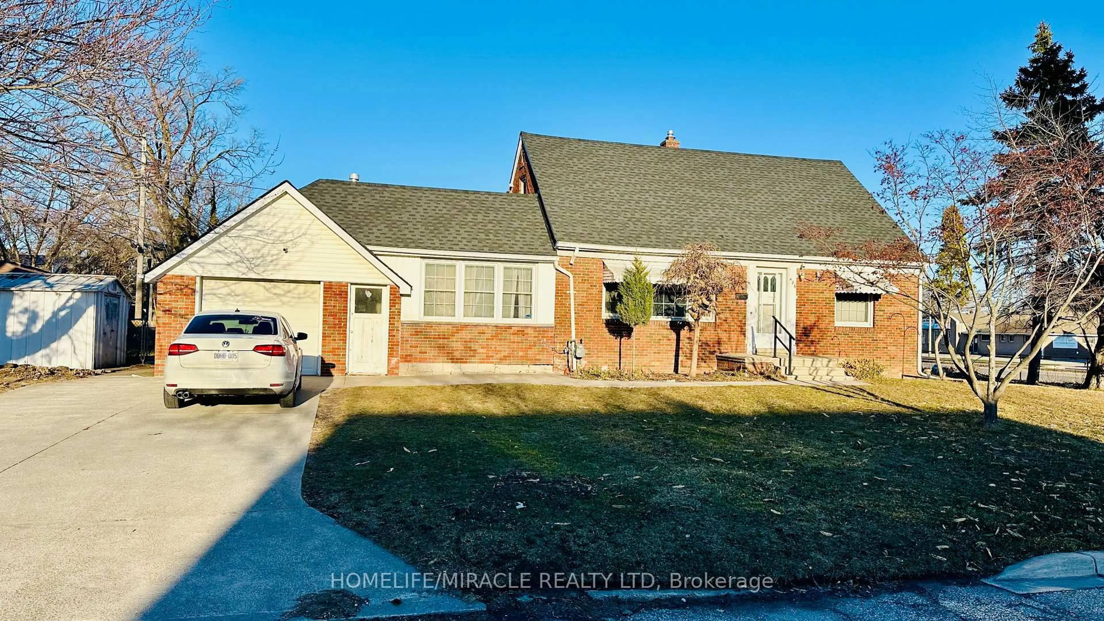 Home with brick exterior material, street for 486 Matthew Brady Ave, Windsor Ontario N8S 3J6