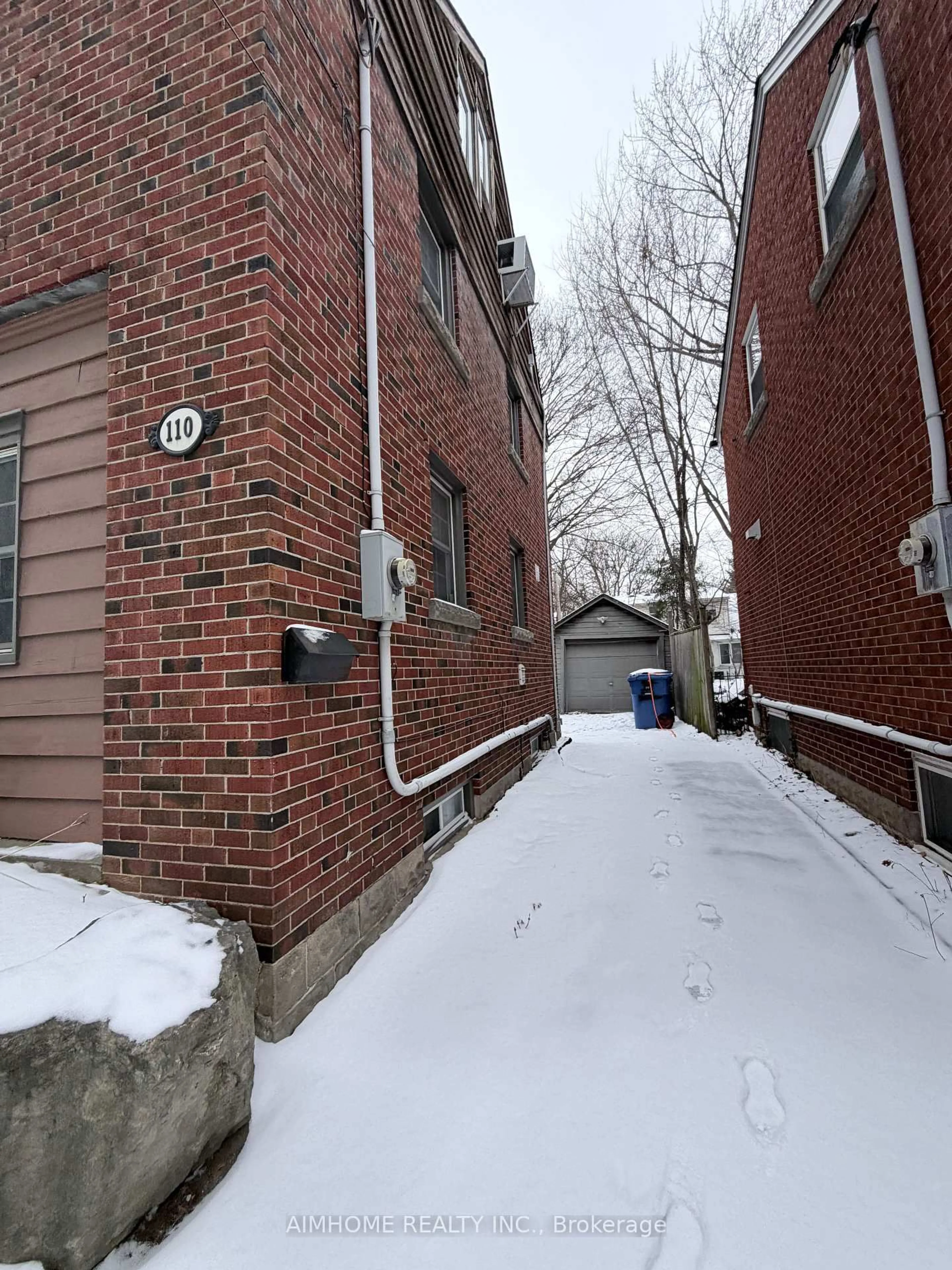 Home with brick exterior material, street for 110 Traymore Ave, Hamilton Ontario L8S 1R7