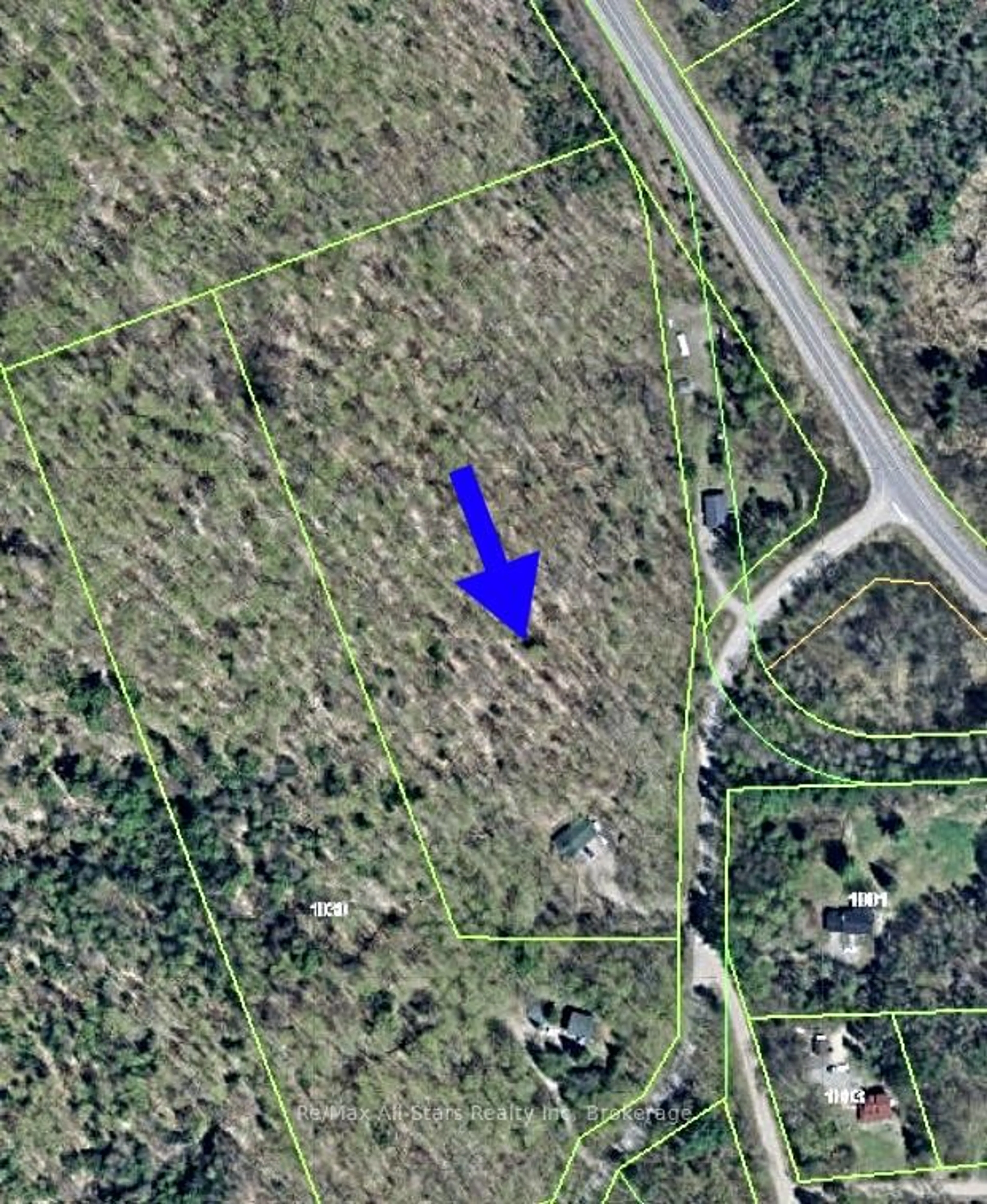 Picture of a map for 1028 Ronville Rd, Lake of Bays Ontario P0A 1H0