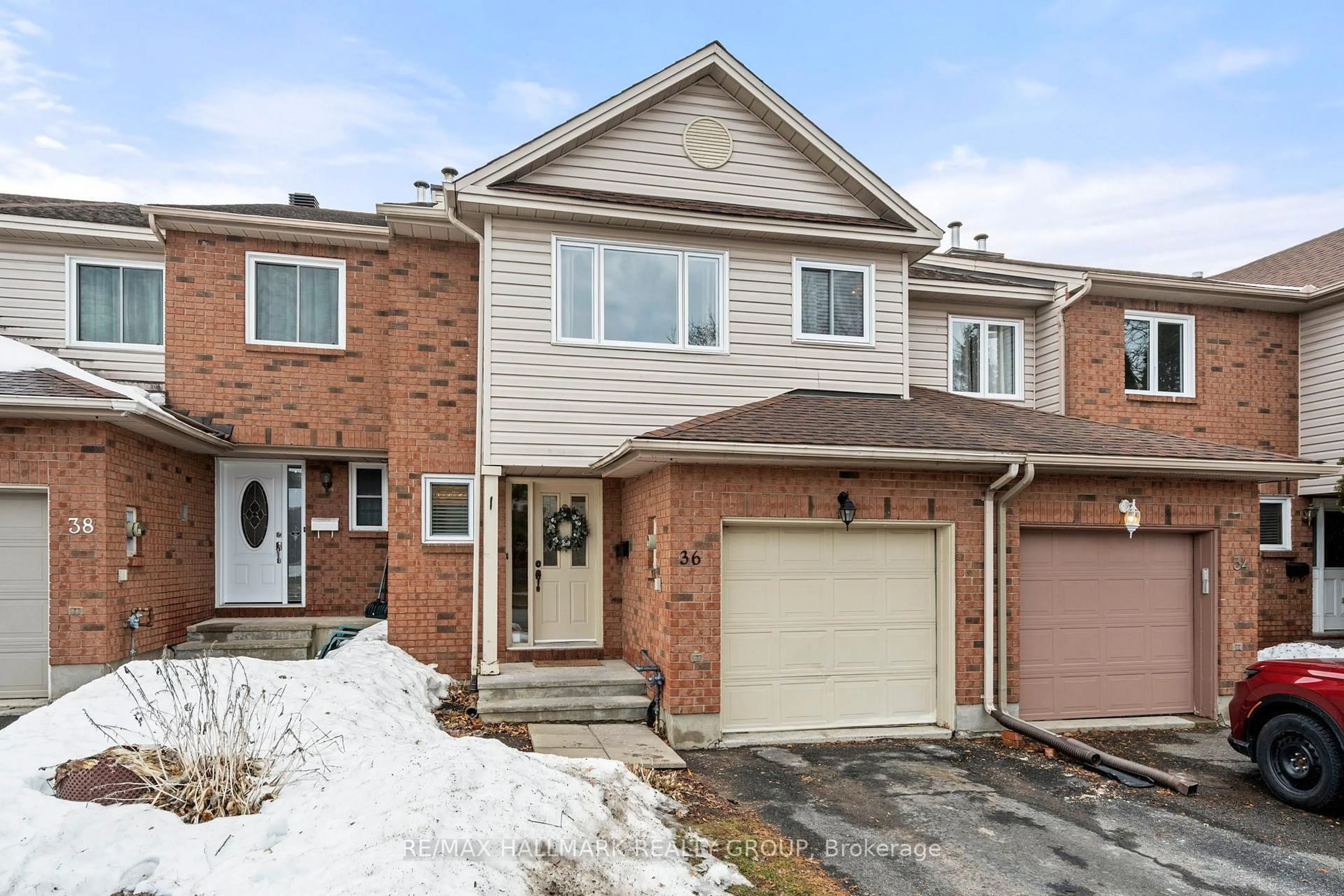 Home with brick exterior material, street for 36 Cedarock Dr, Ottawa Ontario K2M 2H6