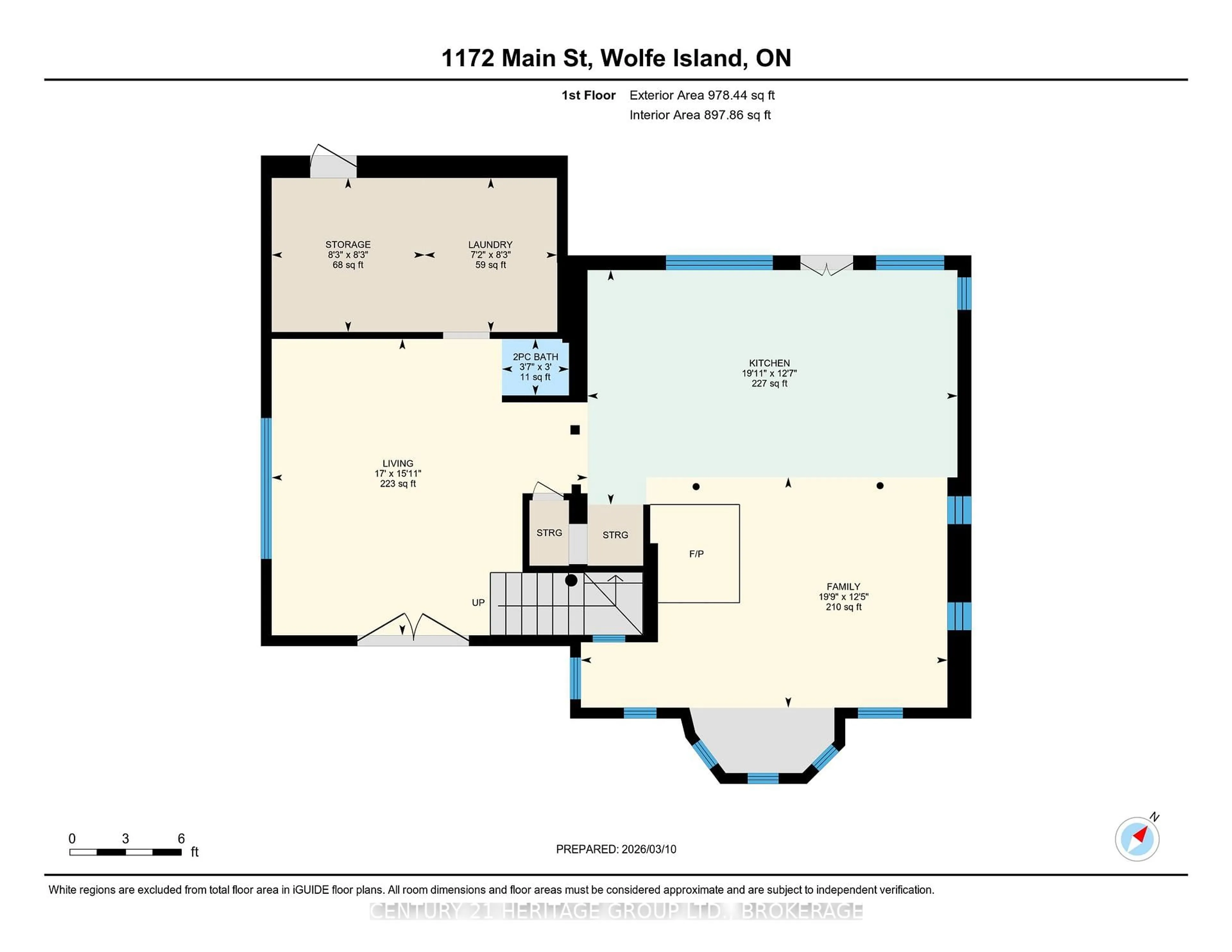 Floor plan for 1172 Main St, Verona Ontario K0H 2W0