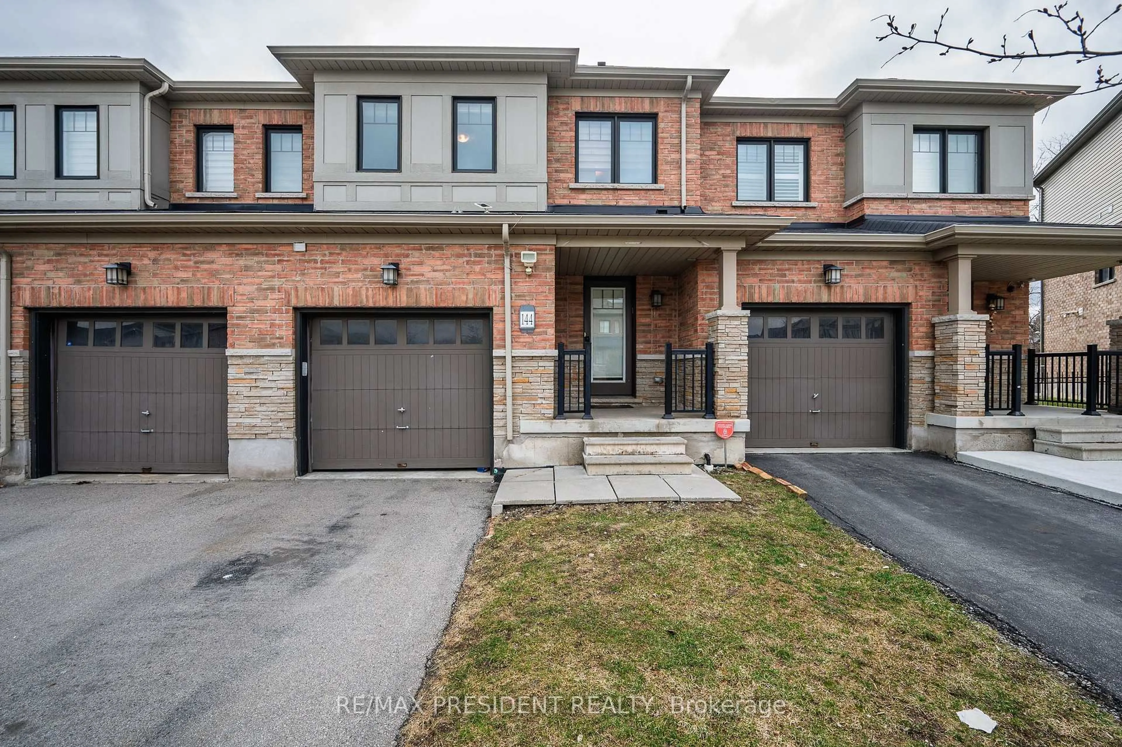 Home with brick exterior material, street for 144 Crafter Cres, Hamilton Ontario L8J 0H8