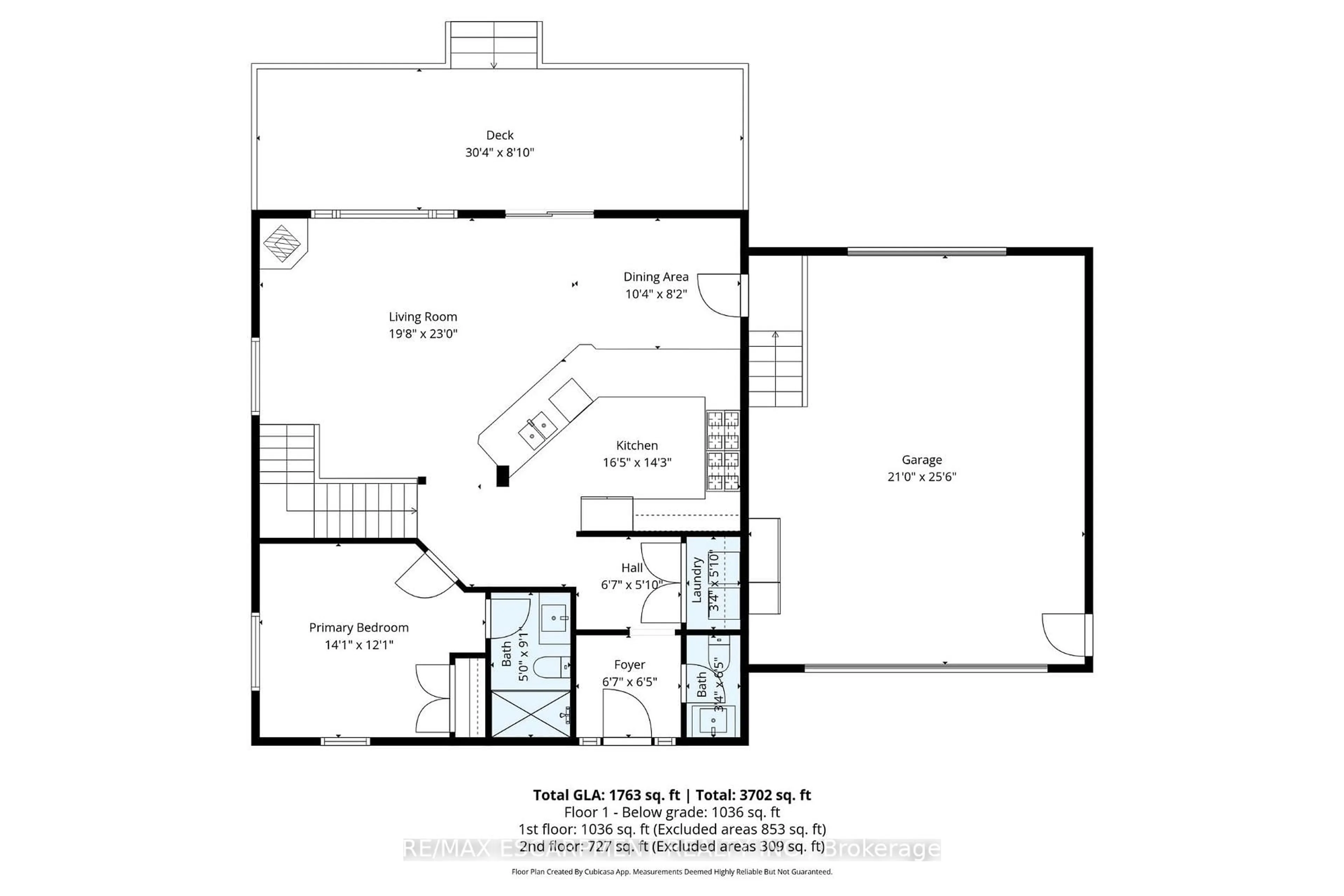 Floor plan for 33 Laird Dr, Kawartha Lakes Ontario K9V 4R6