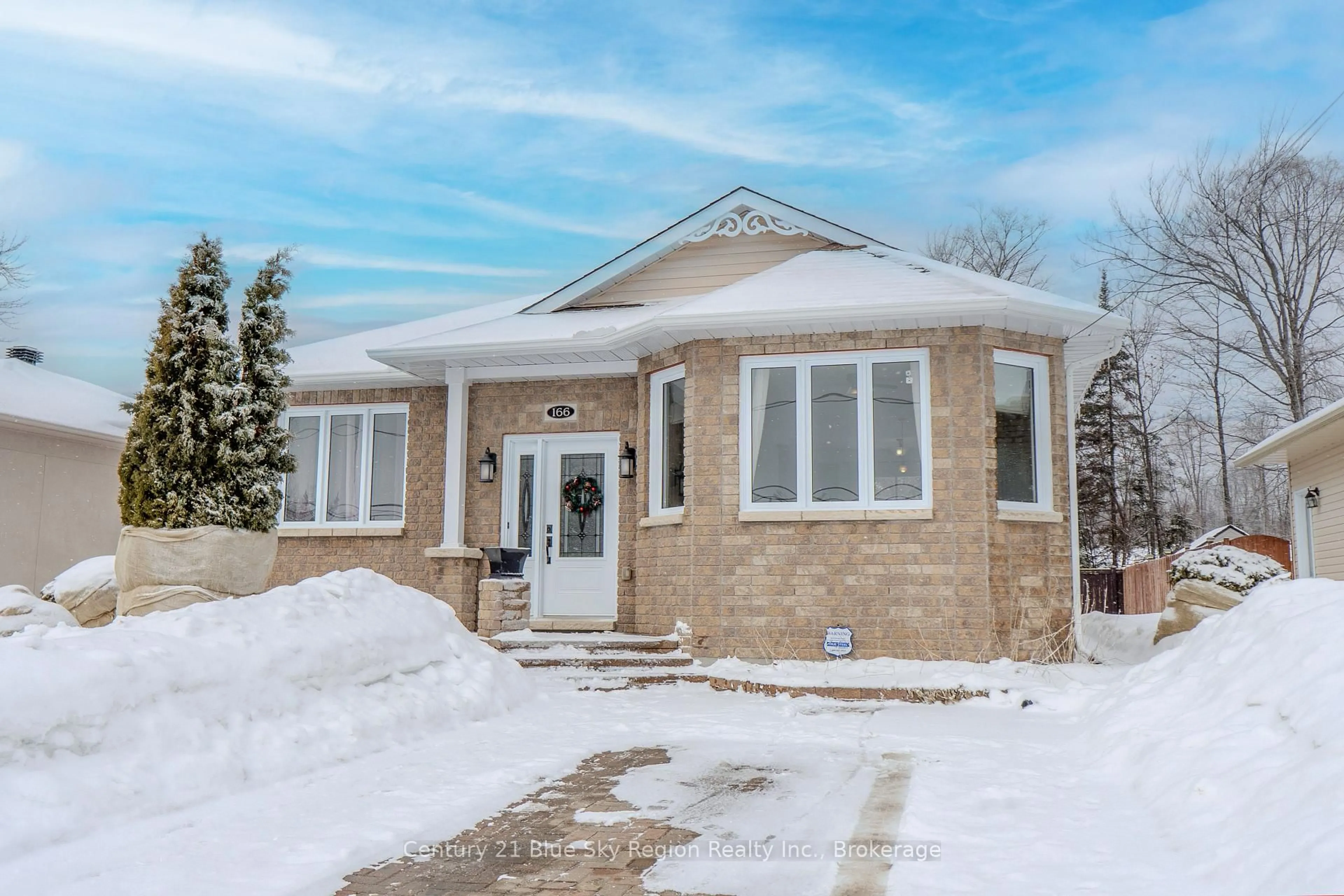 Home with brick exterior material, street for 166 Carmichael Dr, North Bay Ontario P1B 8G2