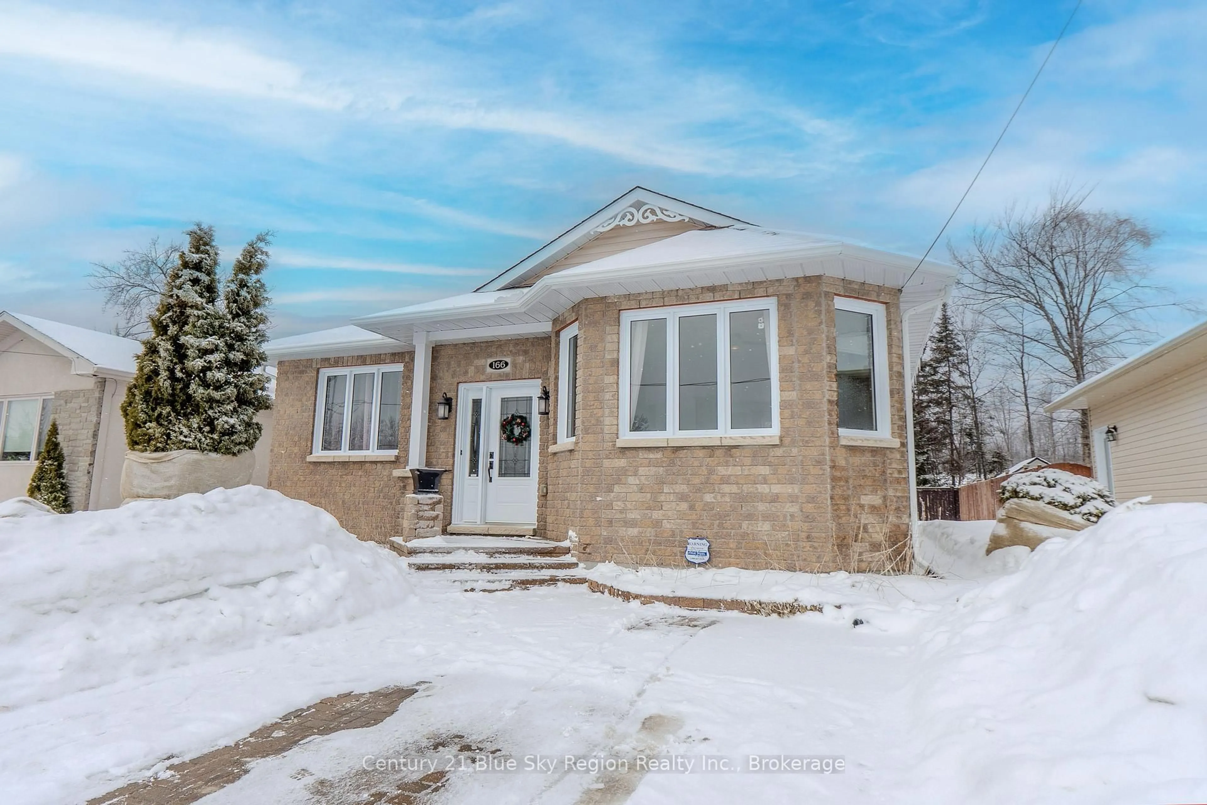 Home with brick exterior material, street for 166 Carmichael Dr, North Bay Ontario P1B 8G2