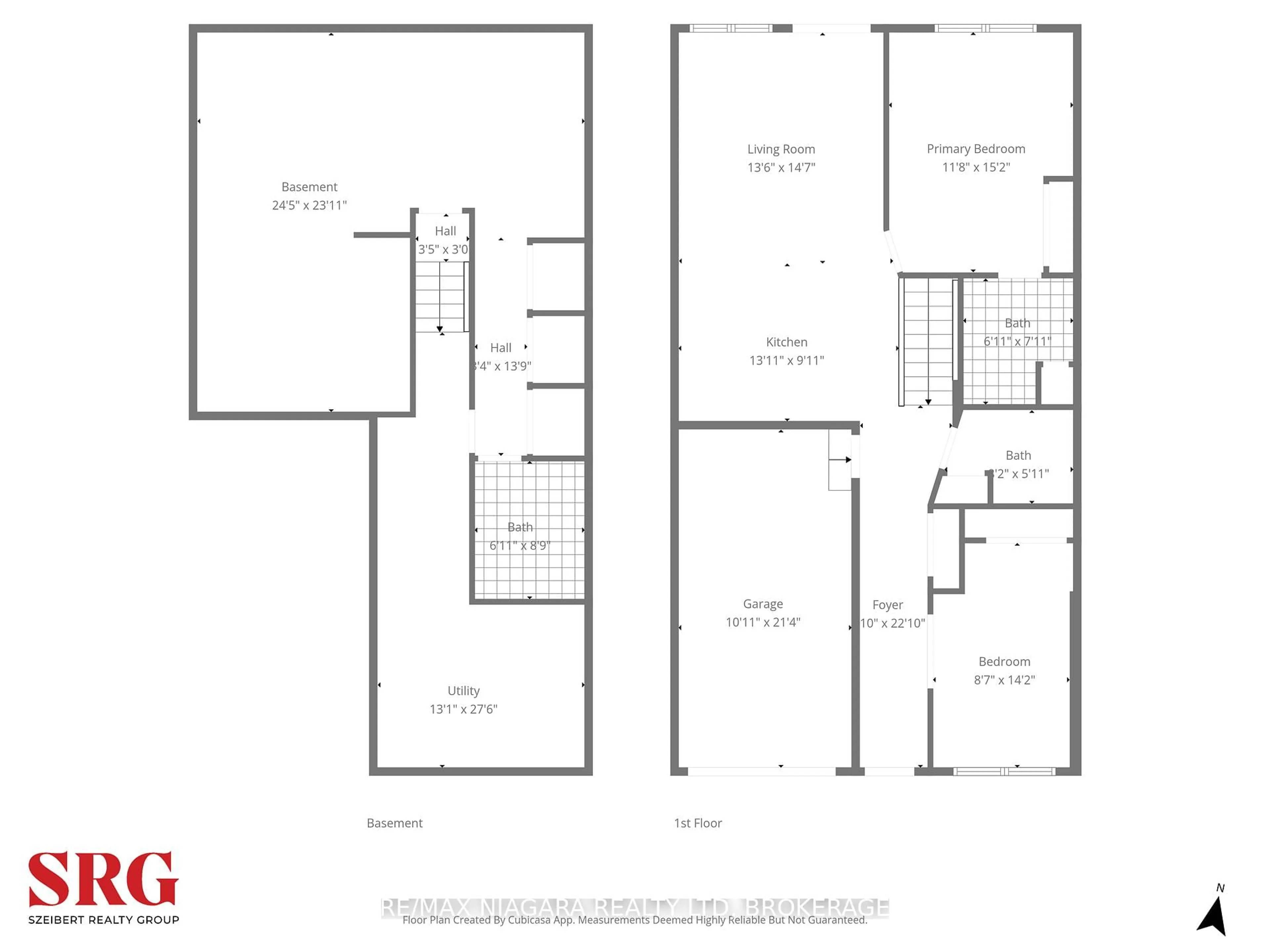 Floor plan for 6191 Shane Cres, Niagara Falls Ontario L2J 4K9