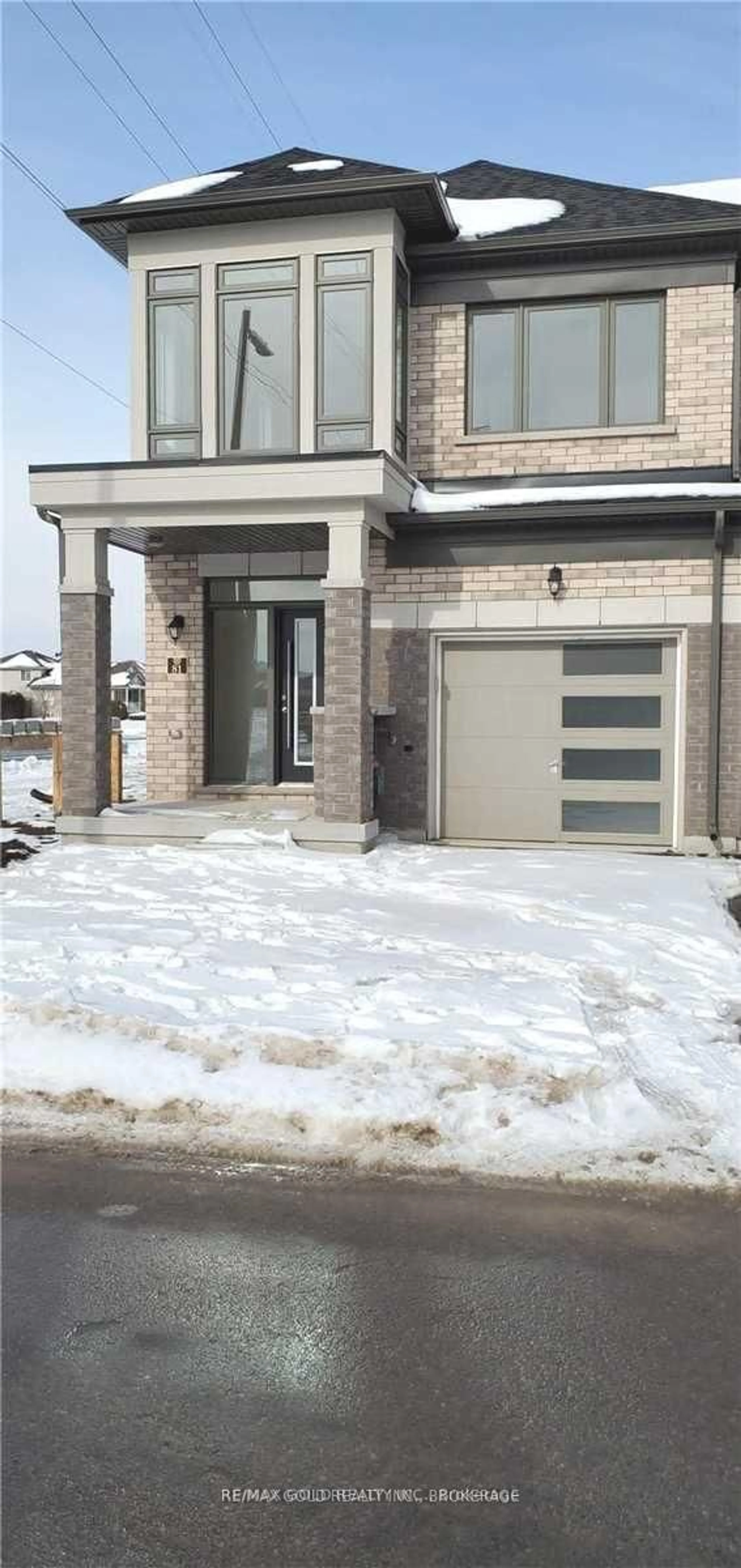 Home with brick exterior material, street for 166 Deerpath Dr #81, Guelph Ontario N1T 1H7