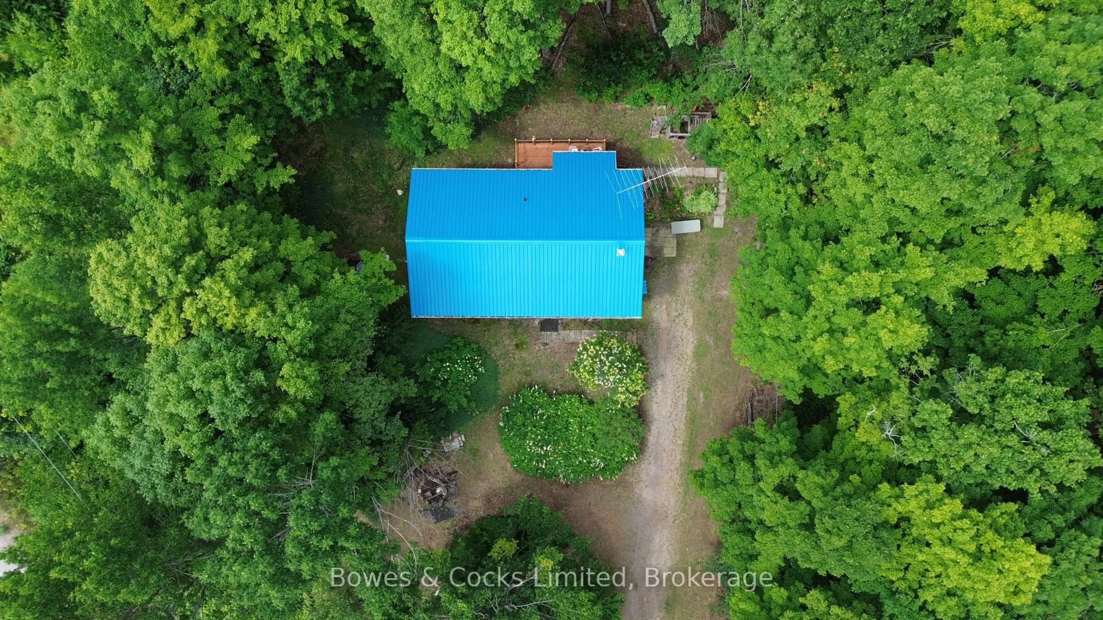 A pic from outside/outdoor area/front of a property/back of a property/a pic from drone, unknown for 2276 County Road 620, North Kawartha Ontario K0L 1A0
