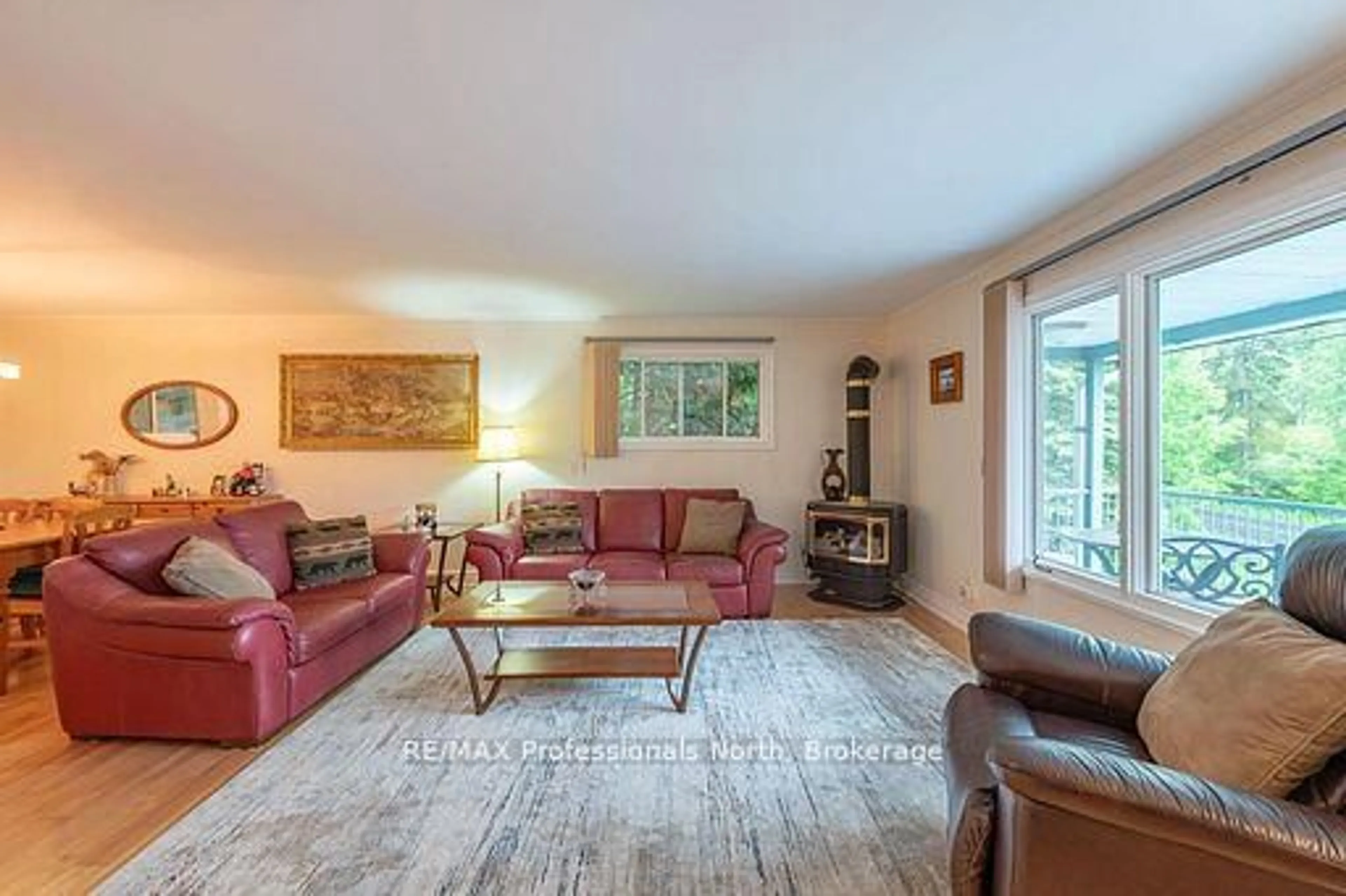 Living room with furniture, unknown for 1981 Horseshoe Lake Rd, Minden Hills Ontario K0M 2K0
