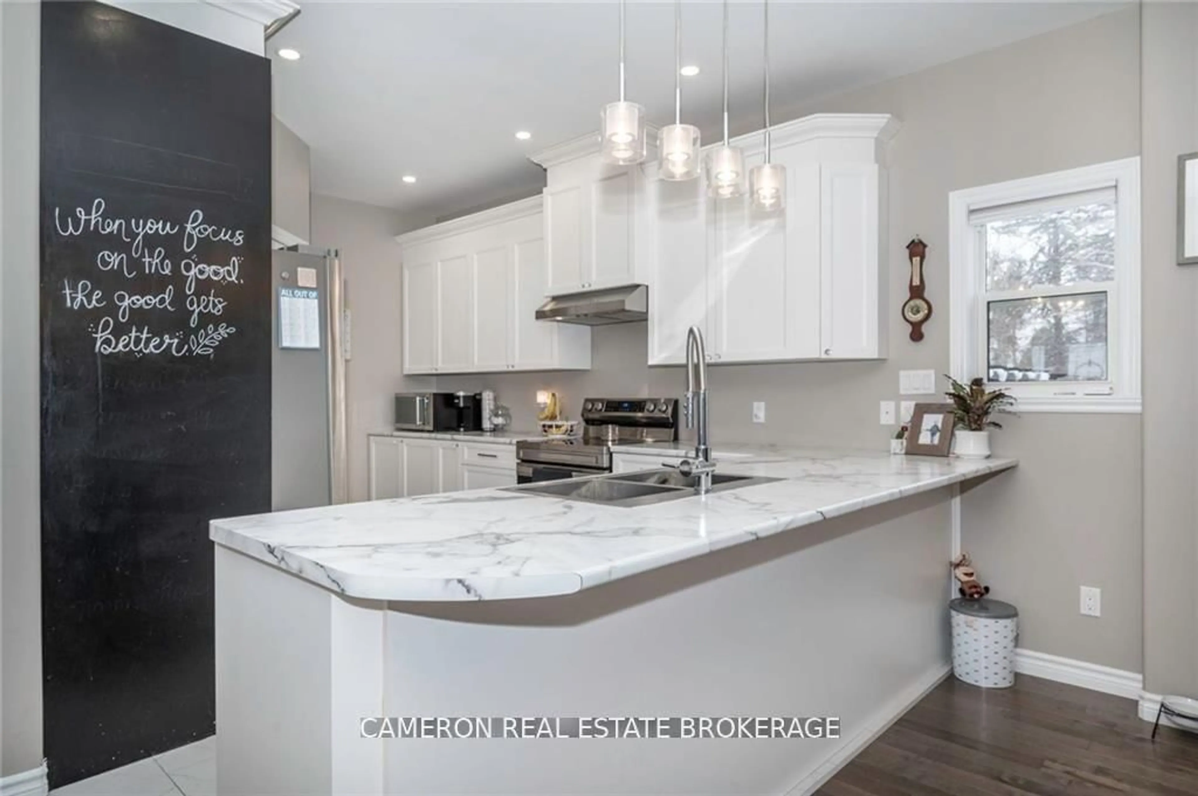 Open concept kitchen, ceramic/tile floor for 1 Abagail Cres, South Stormont Ontario K0C 1P0