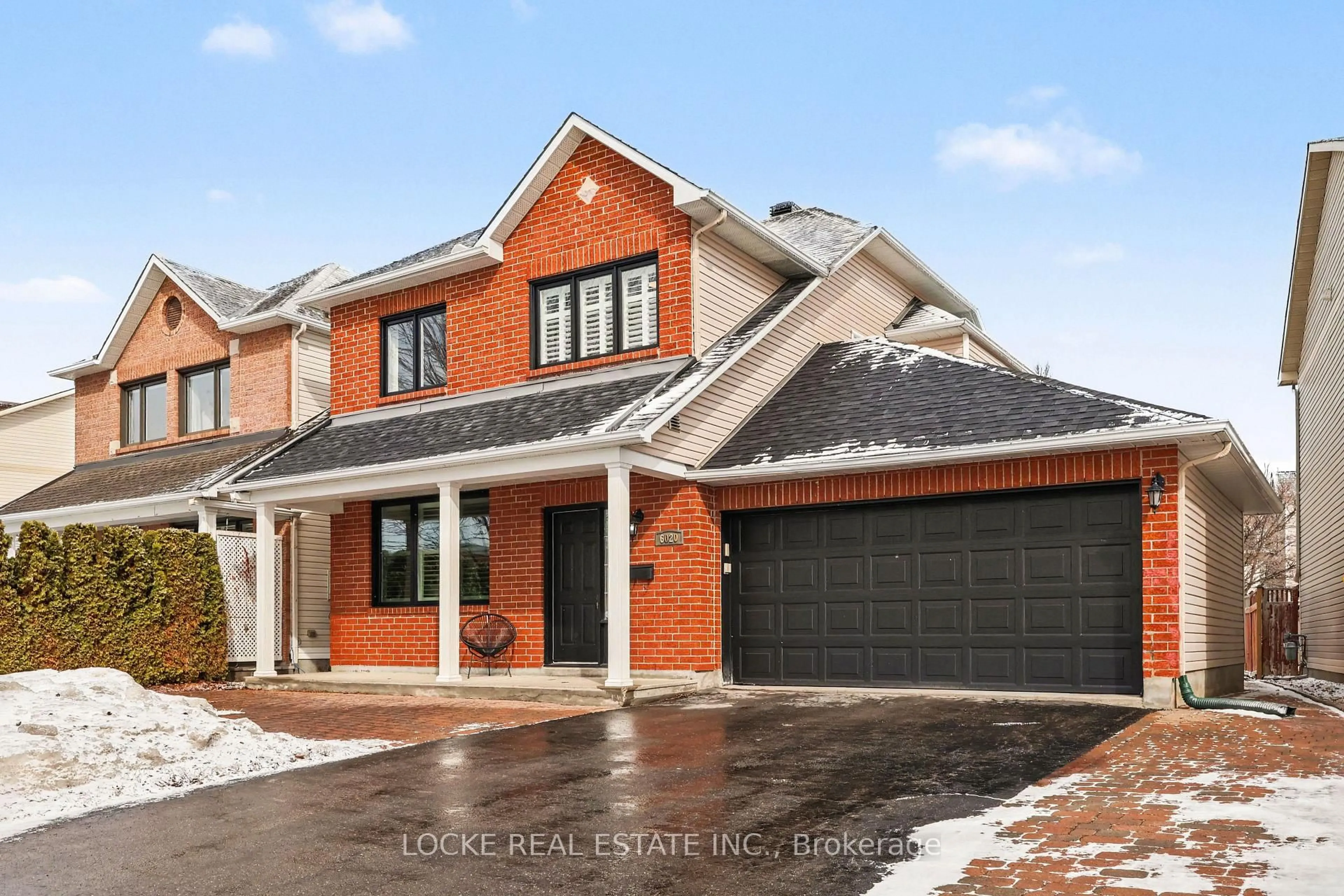 Home with brick exterior material, street for 6020 Longleaf Dr, Orleans Ontario K1W 1J2