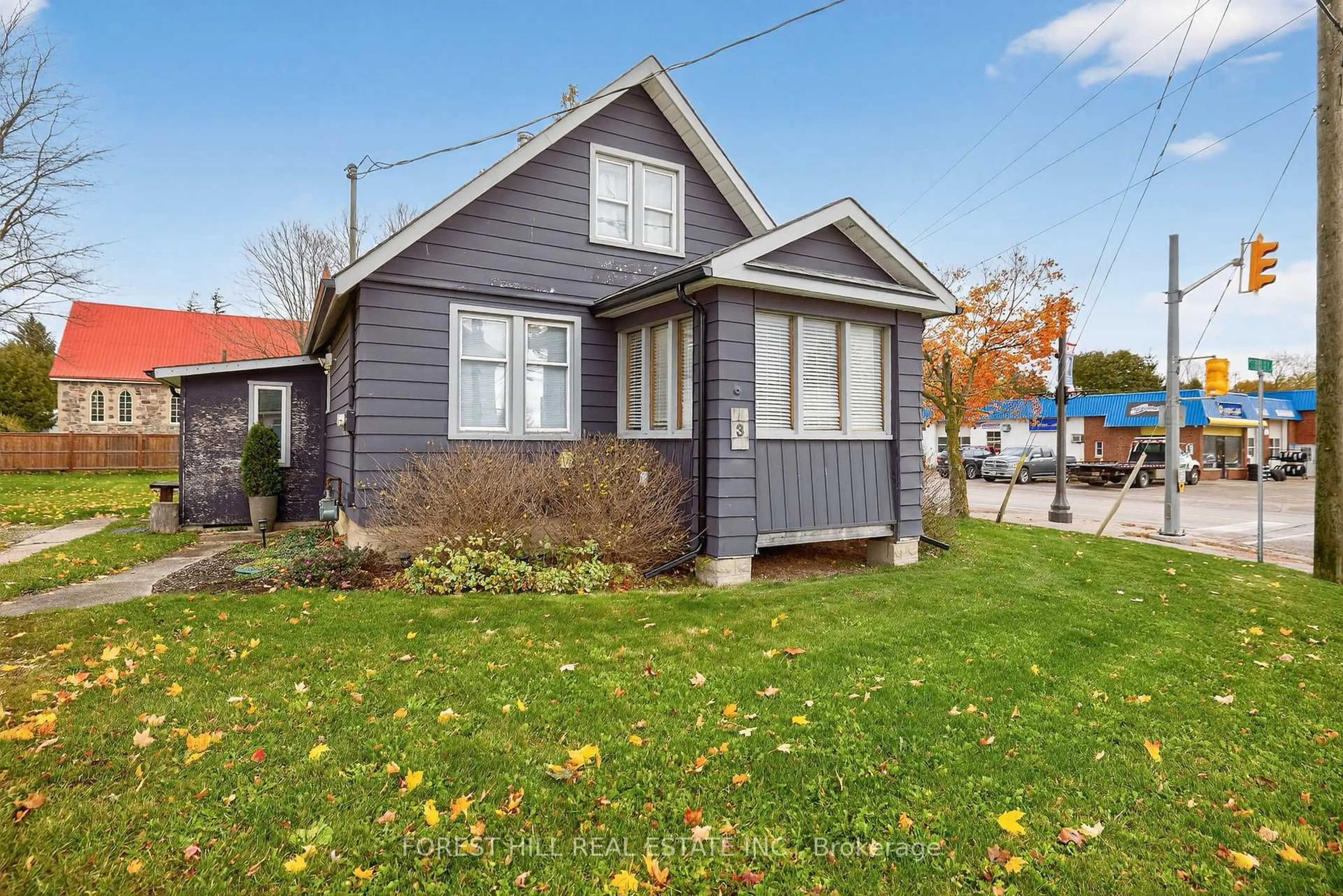 Home with vinyl exterior material, street for 3 Elora St, Mapleton Ontario N0B 1A0