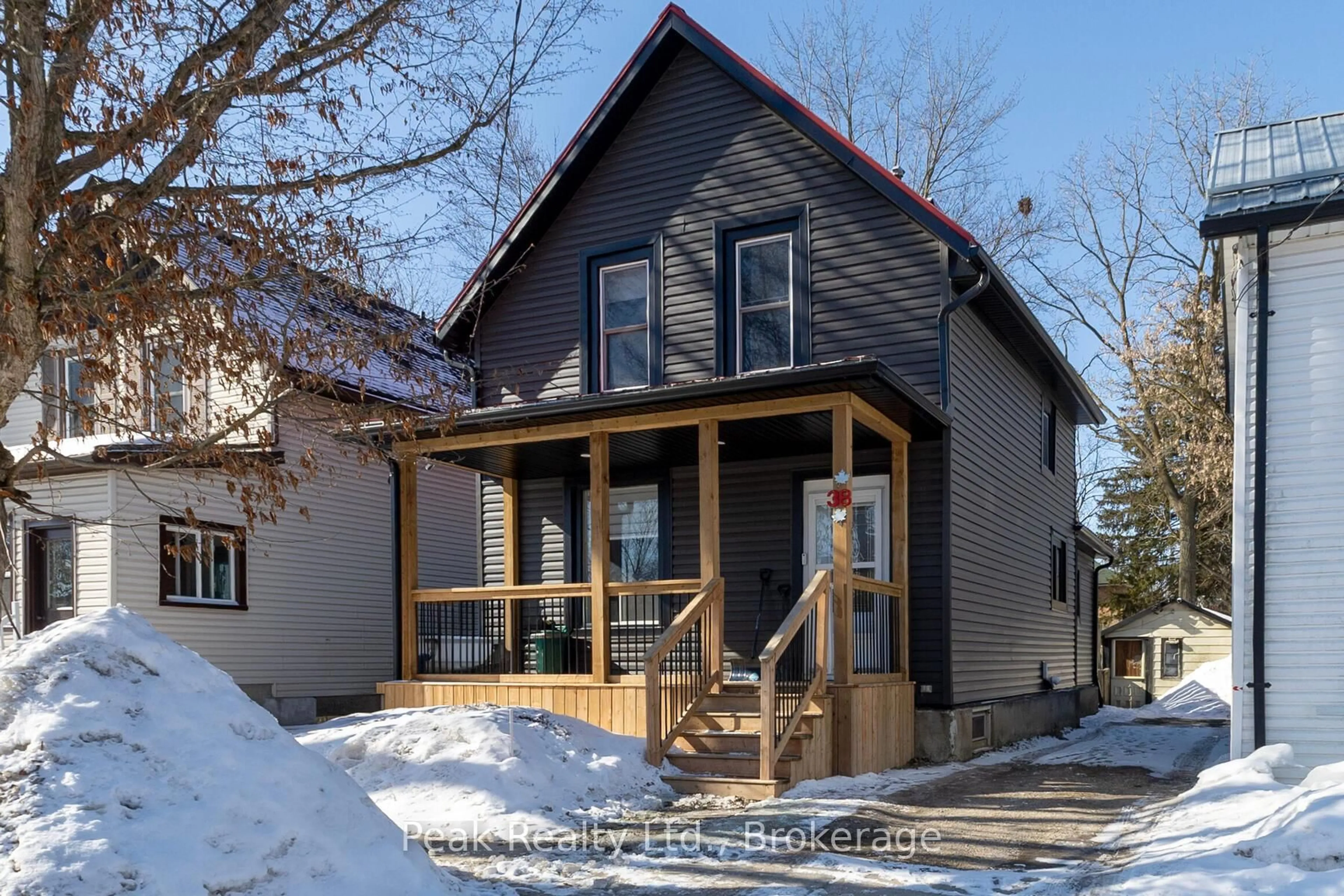 Home with brick exterior material, street for 38 Mowat St, Stratford Ontario N5A 2B7