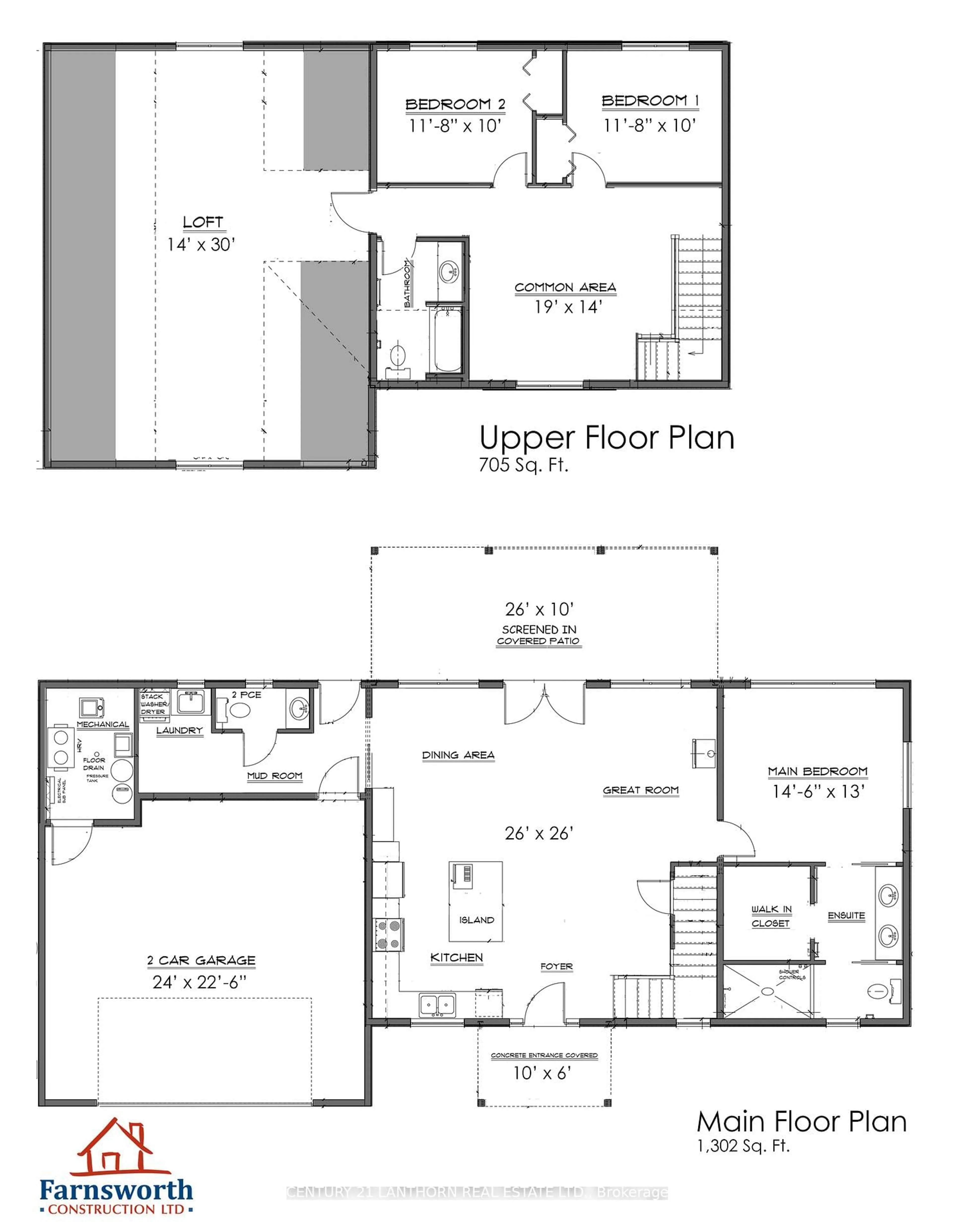 Floor plan for 221 Fire Route 5, North Kawartha Ontario K0L 3E0