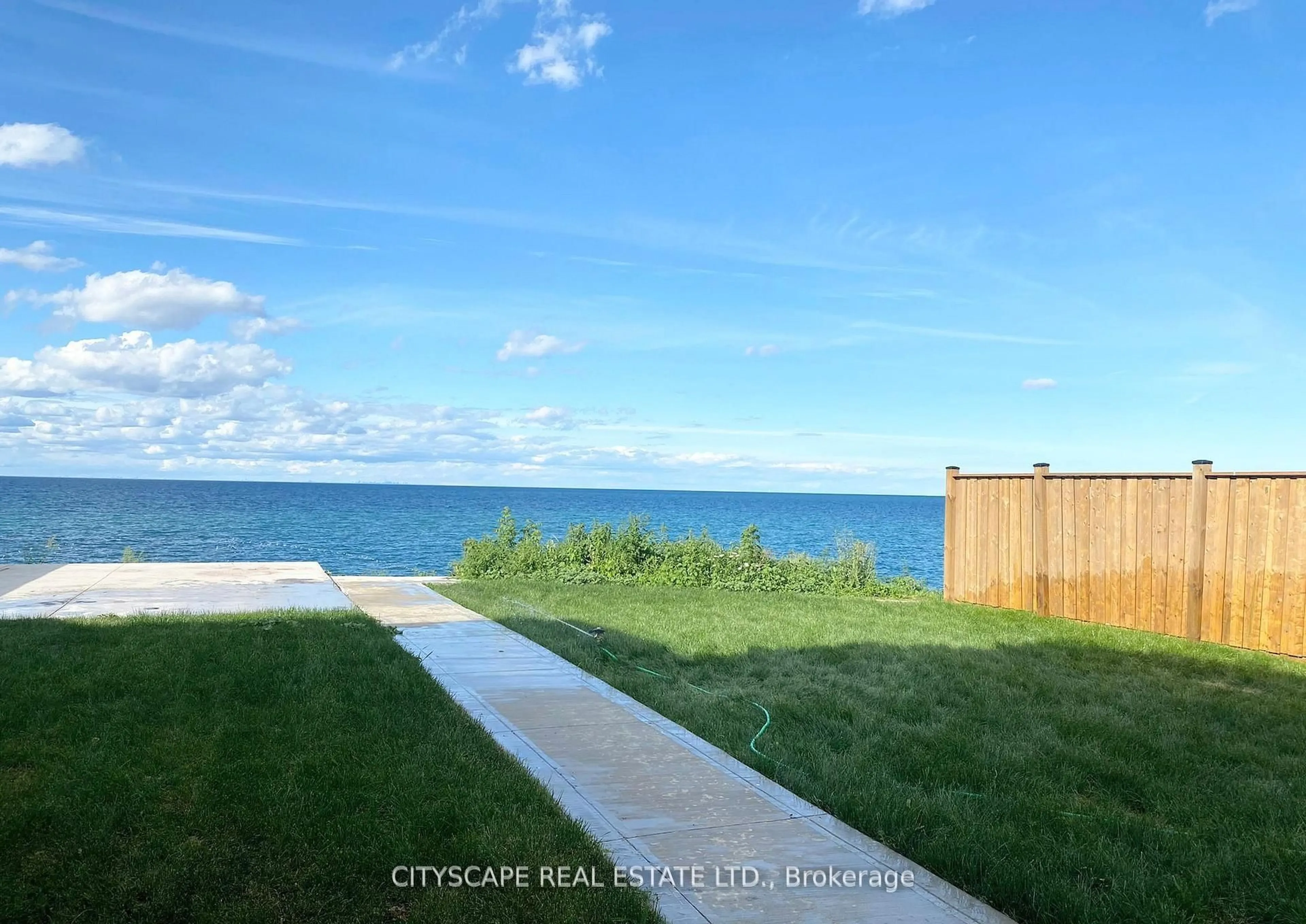 A pic from outside/outdoor area/front of a property/back of a property/a pic from drone, water/lake/river/ocean view for 48 Seabreeze Cres, Hamilton Ontario L8E 5C8