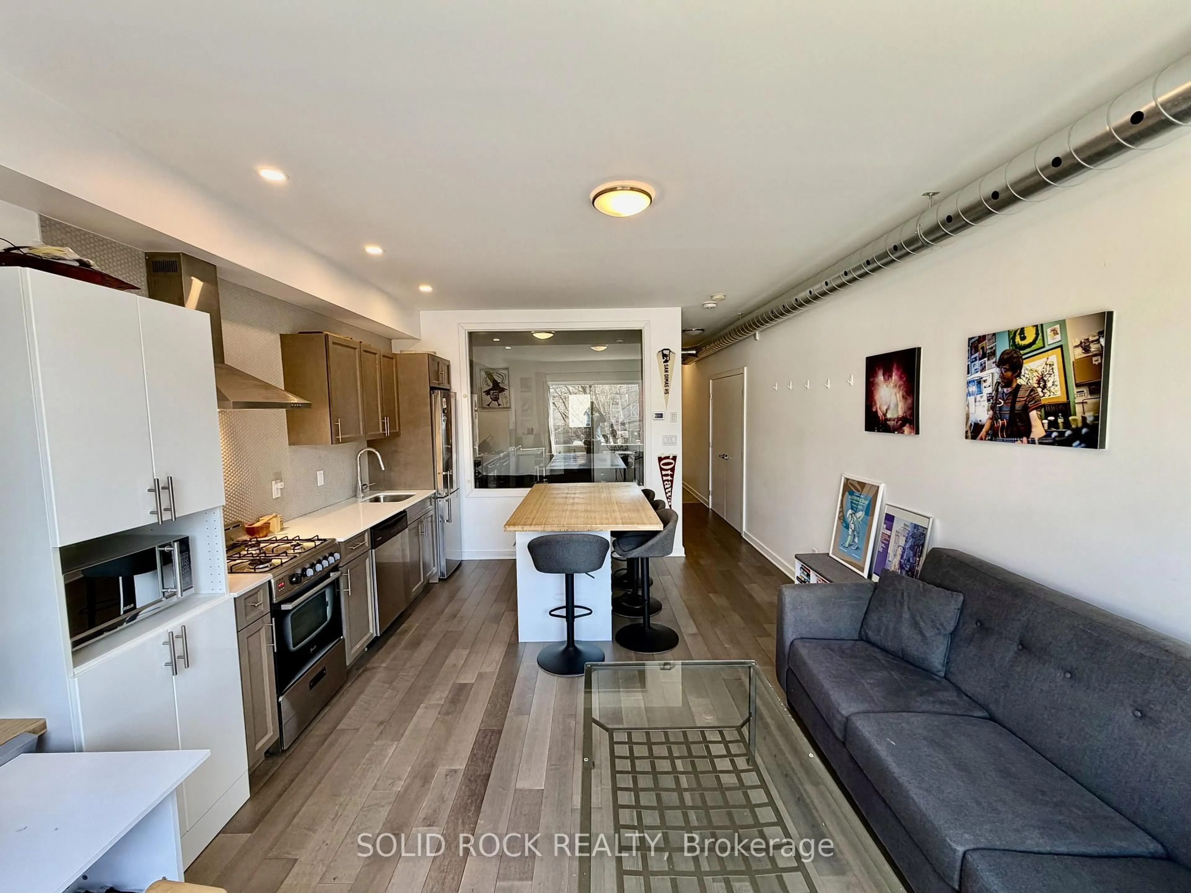 Open concept kitchen, unknown for 22 Perkins St #204, Ottawa Ontario K1R 7G5