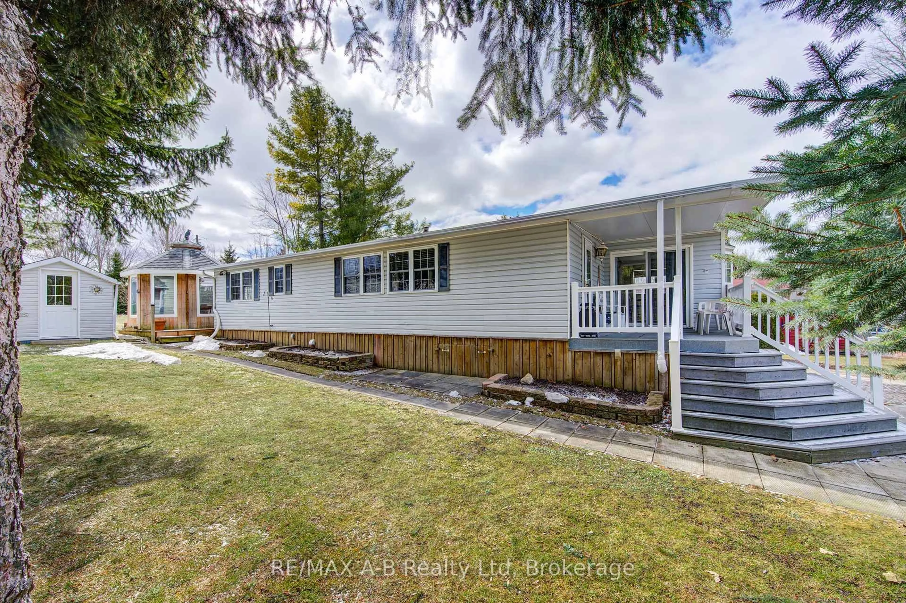 Home with vinyl exterior material, street for 316489 31st Line #933, Zorra Ontario N0J 1J0