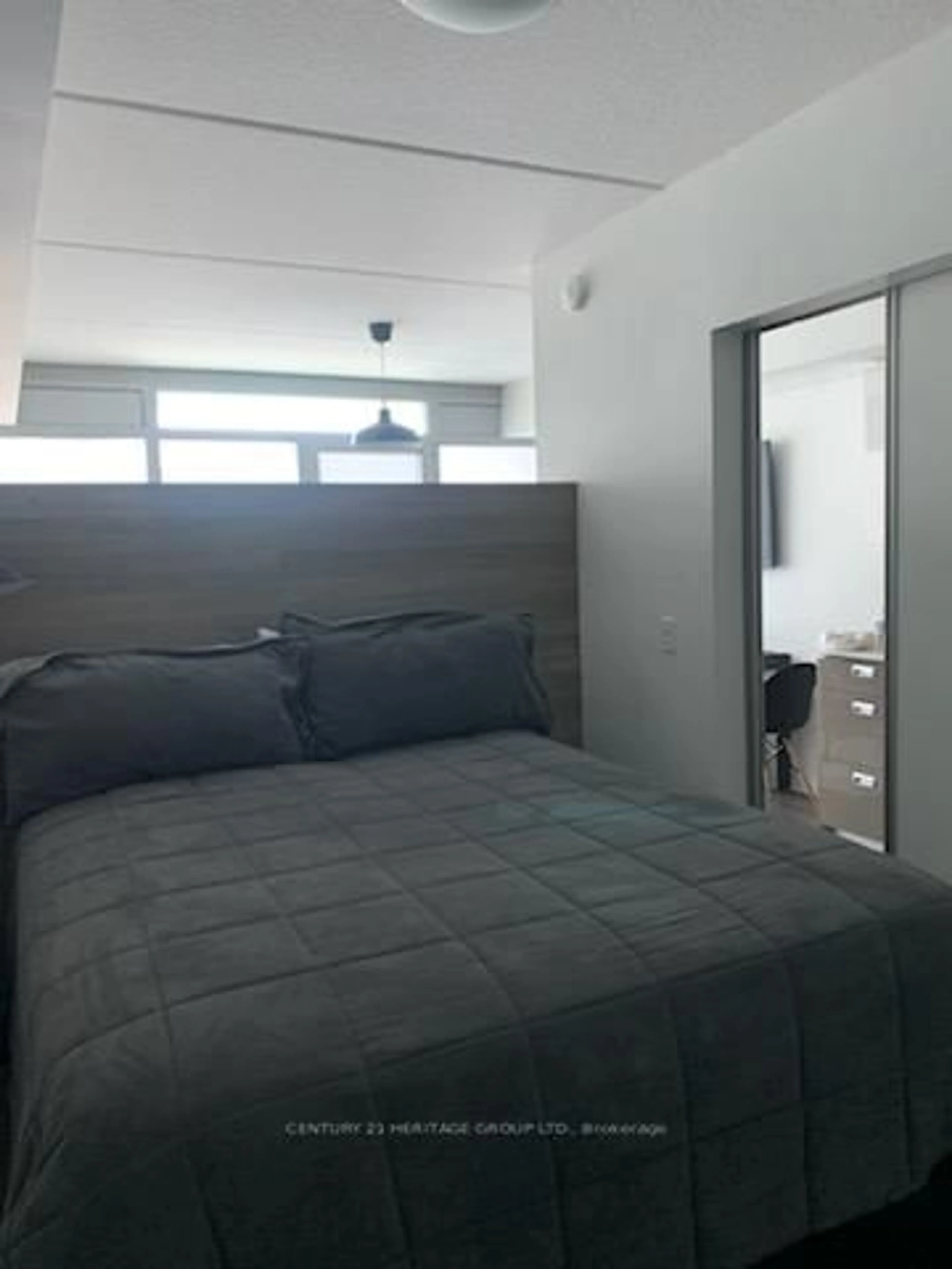 Bedroom with bed, unknown for 257 Hemlock St #516, Waterloo Ontario N2L 3R4