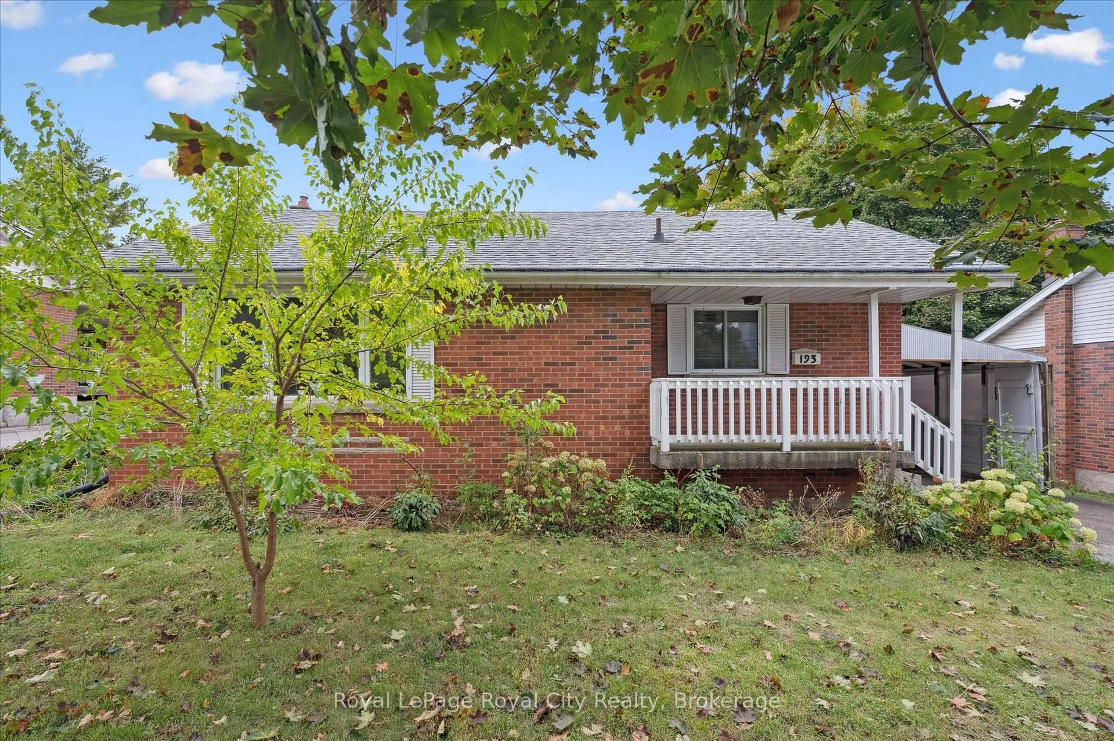 Home with brick exterior material, street for 193 Edinburgh Rd, Guelph Ontario N1G 2H8