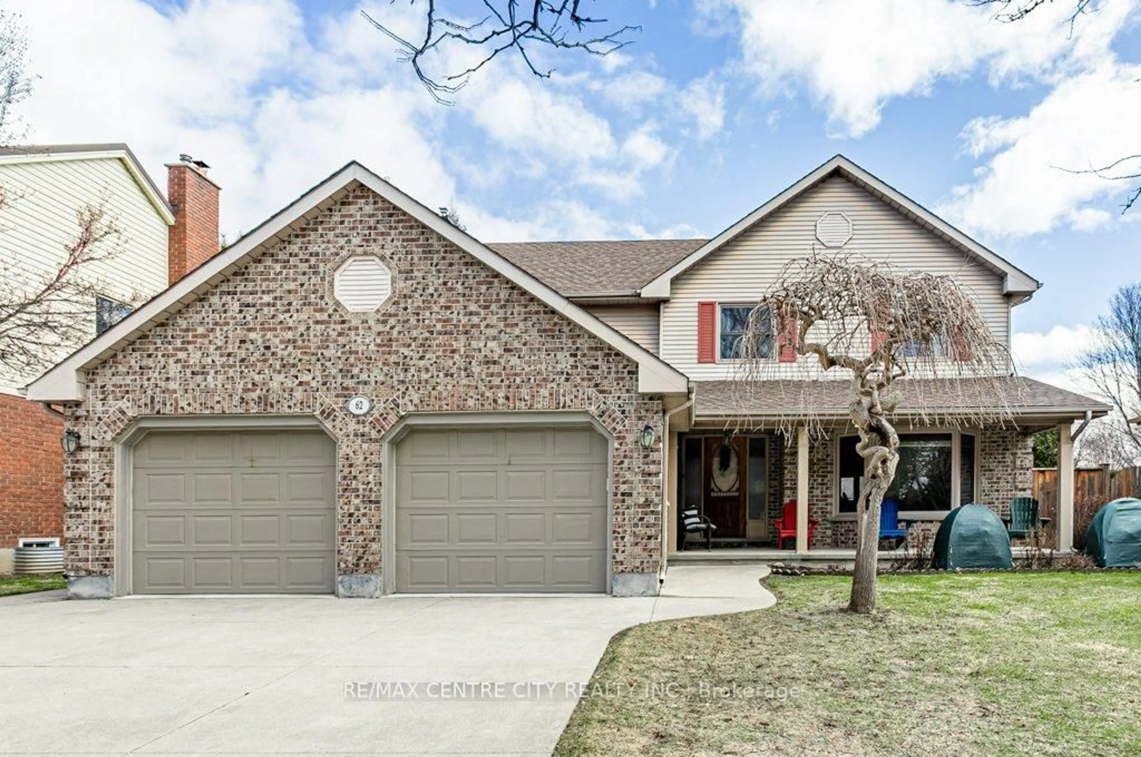 Home with brick exterior material, street for 62 Nanette Dr, London North Ontario N5X 3L4