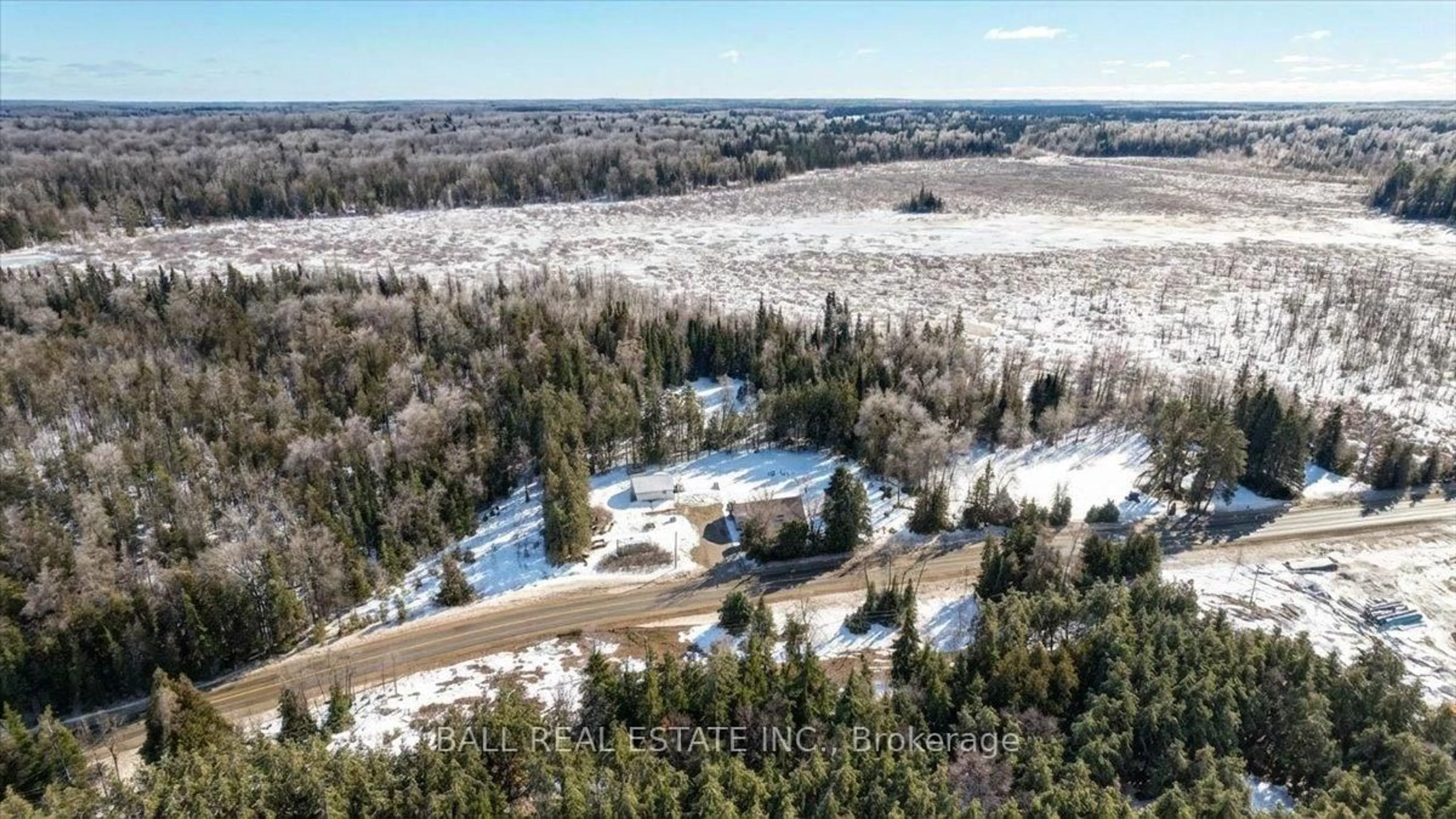 A pic from outside/outdoor area/front of a property/back of a property/a pic from drone, forest/trees view for 628 Weslemkoon Lake Rd, Hastings Ontario K0L 1W0