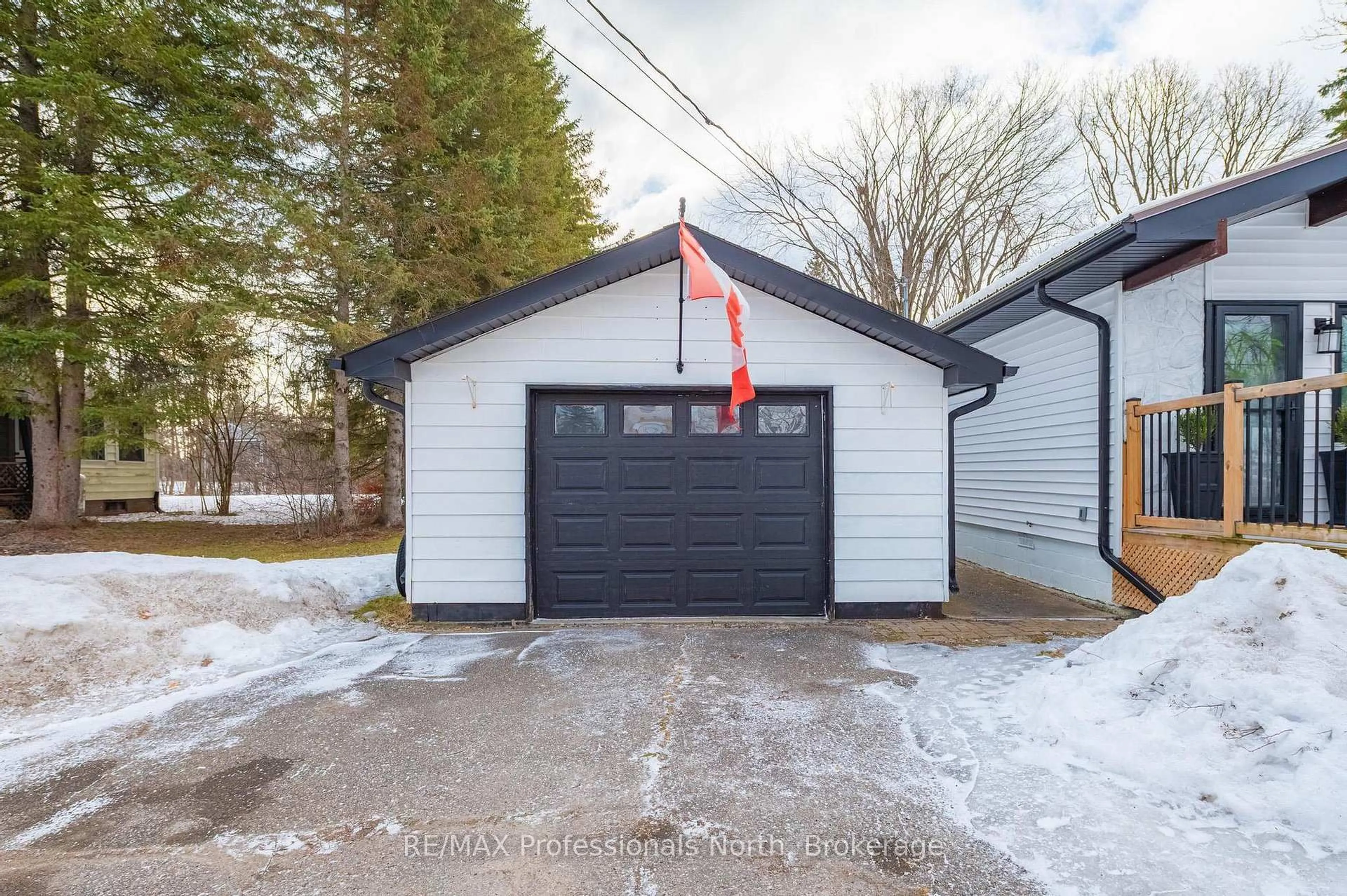 Indoor garage for 221 Alpine Lake Rd, Trent Lakes Ontario K0M 1A0
